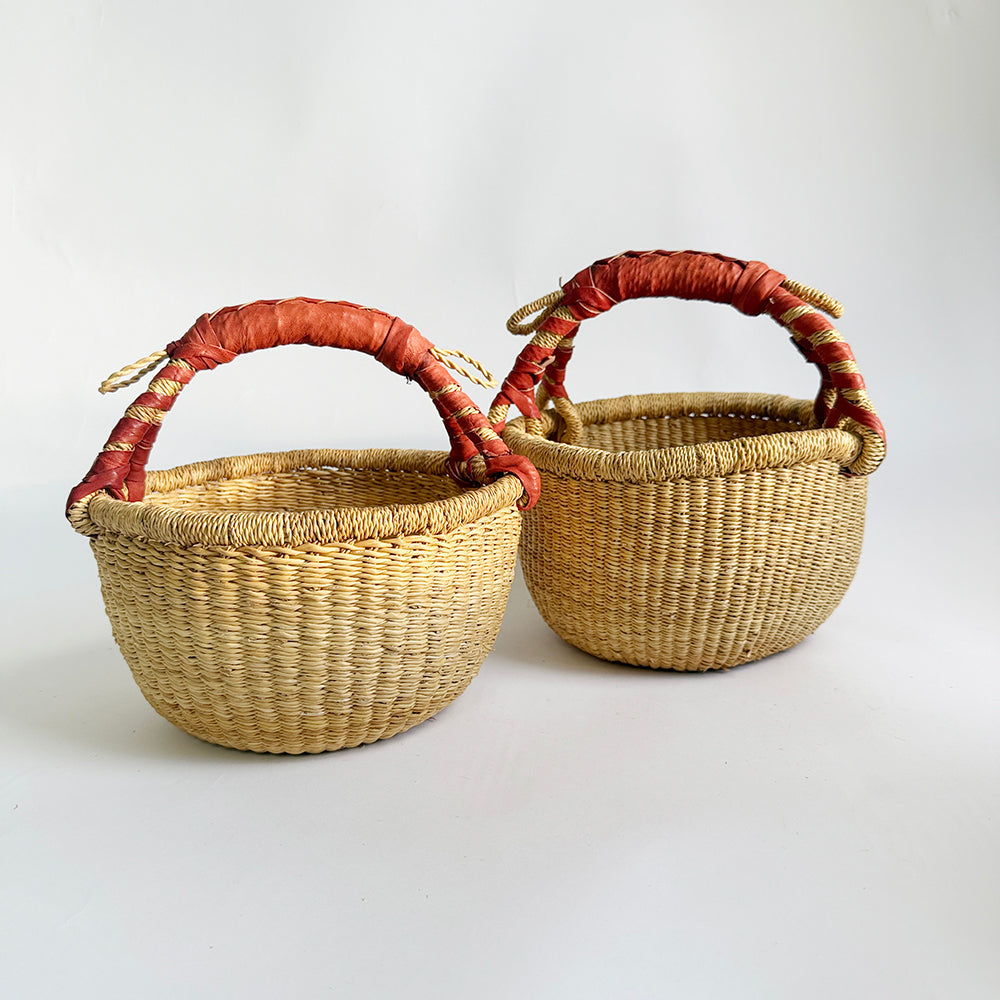 Burkina Round Basket S