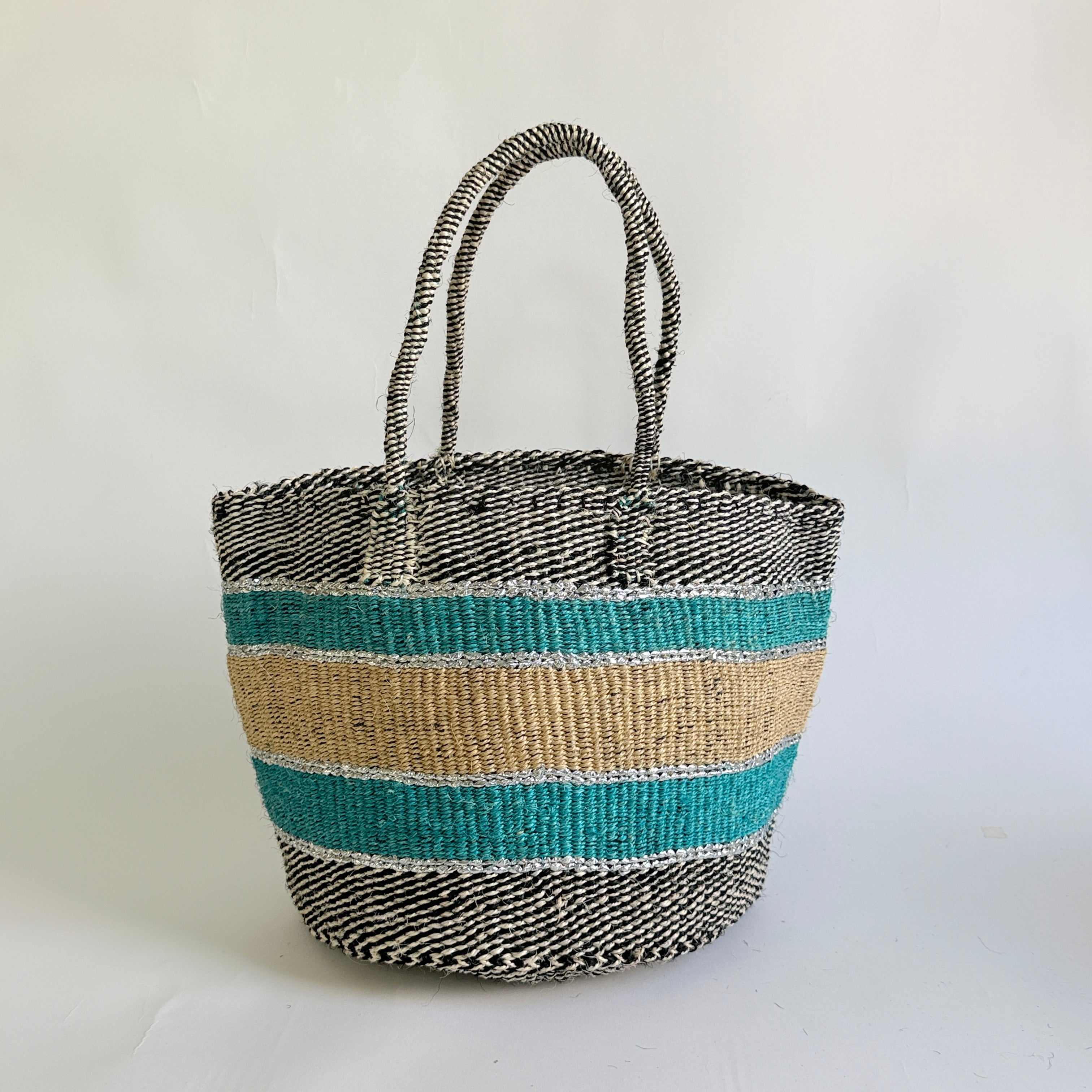 Long Handle Sisal Tote Bag