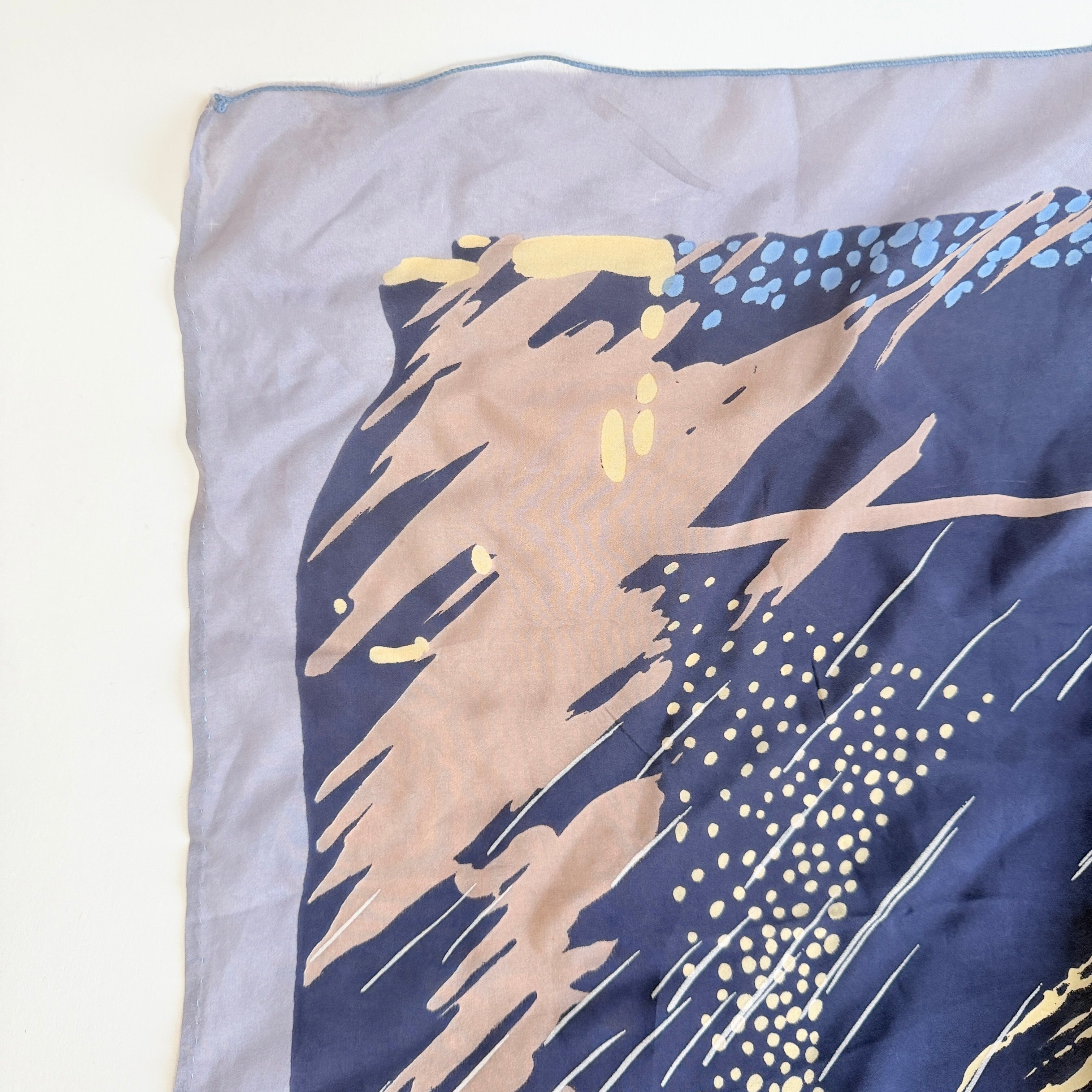 Vintage Silk scarf _L-3_