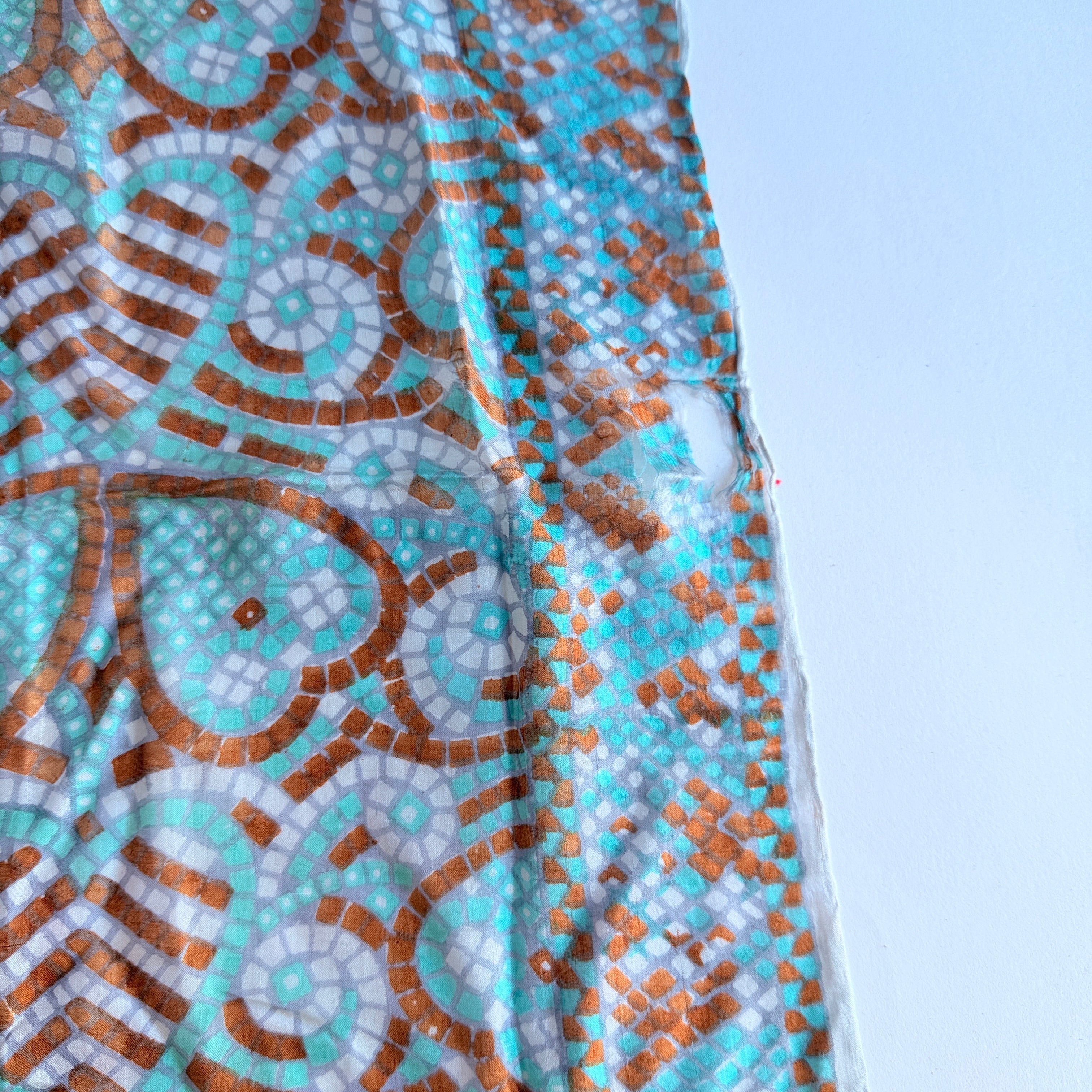Vintage Silk scarf _M-1_