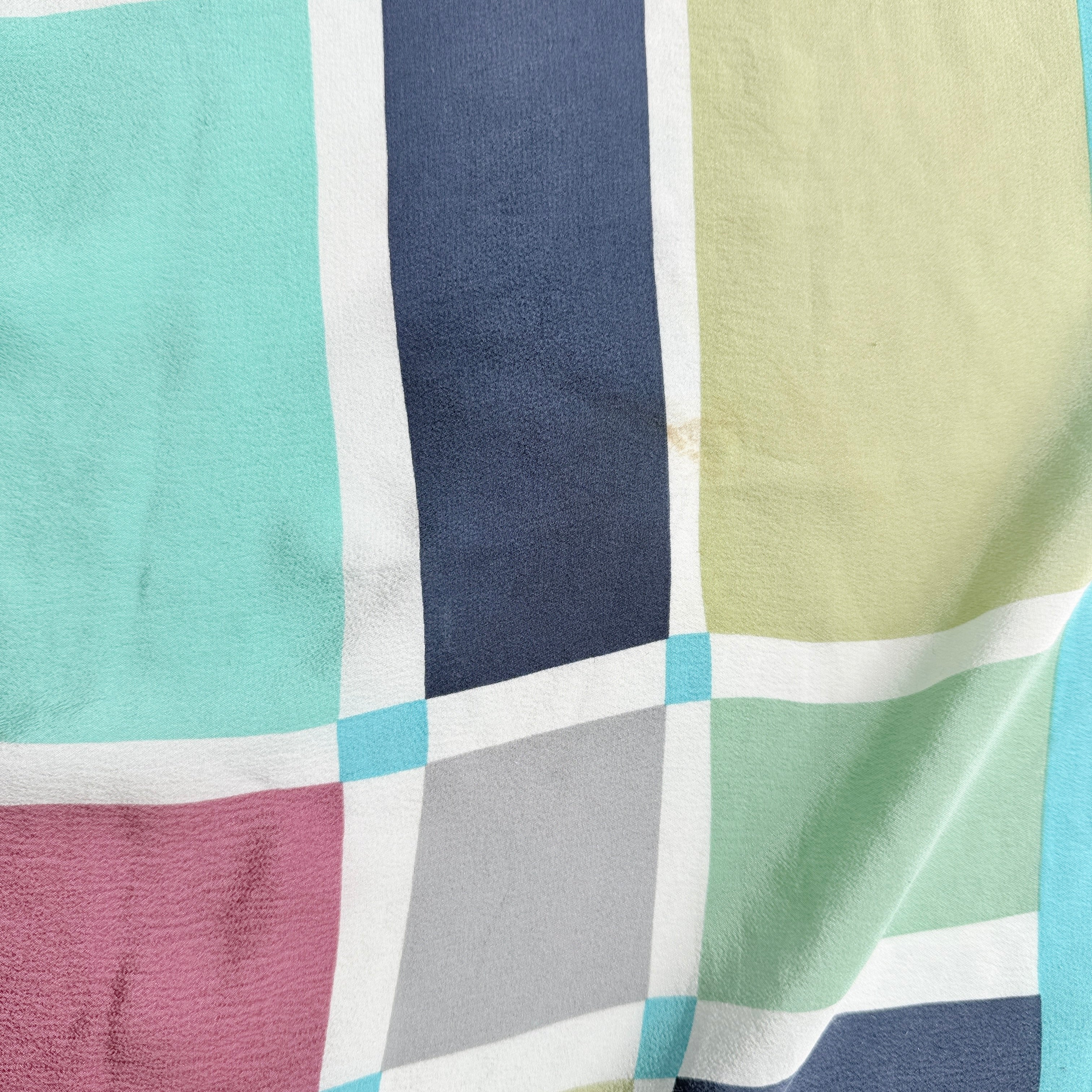 Vintage Silk scarf _M-6_