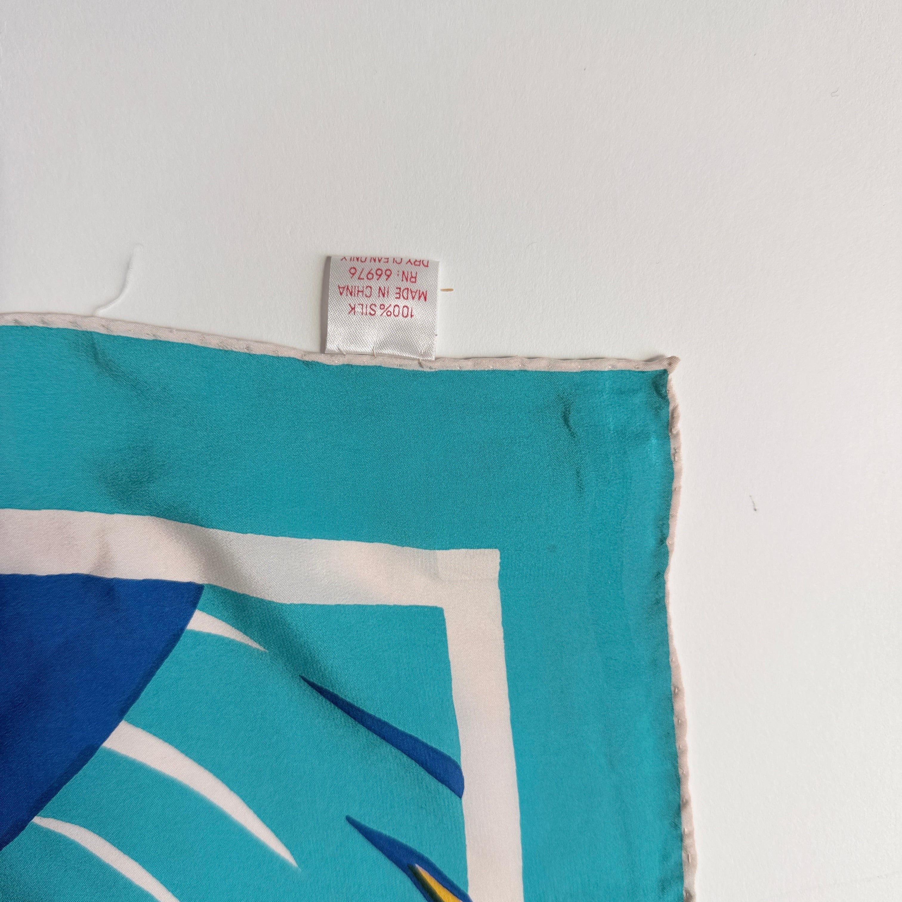 Vintage Silk scarf _M-2_
