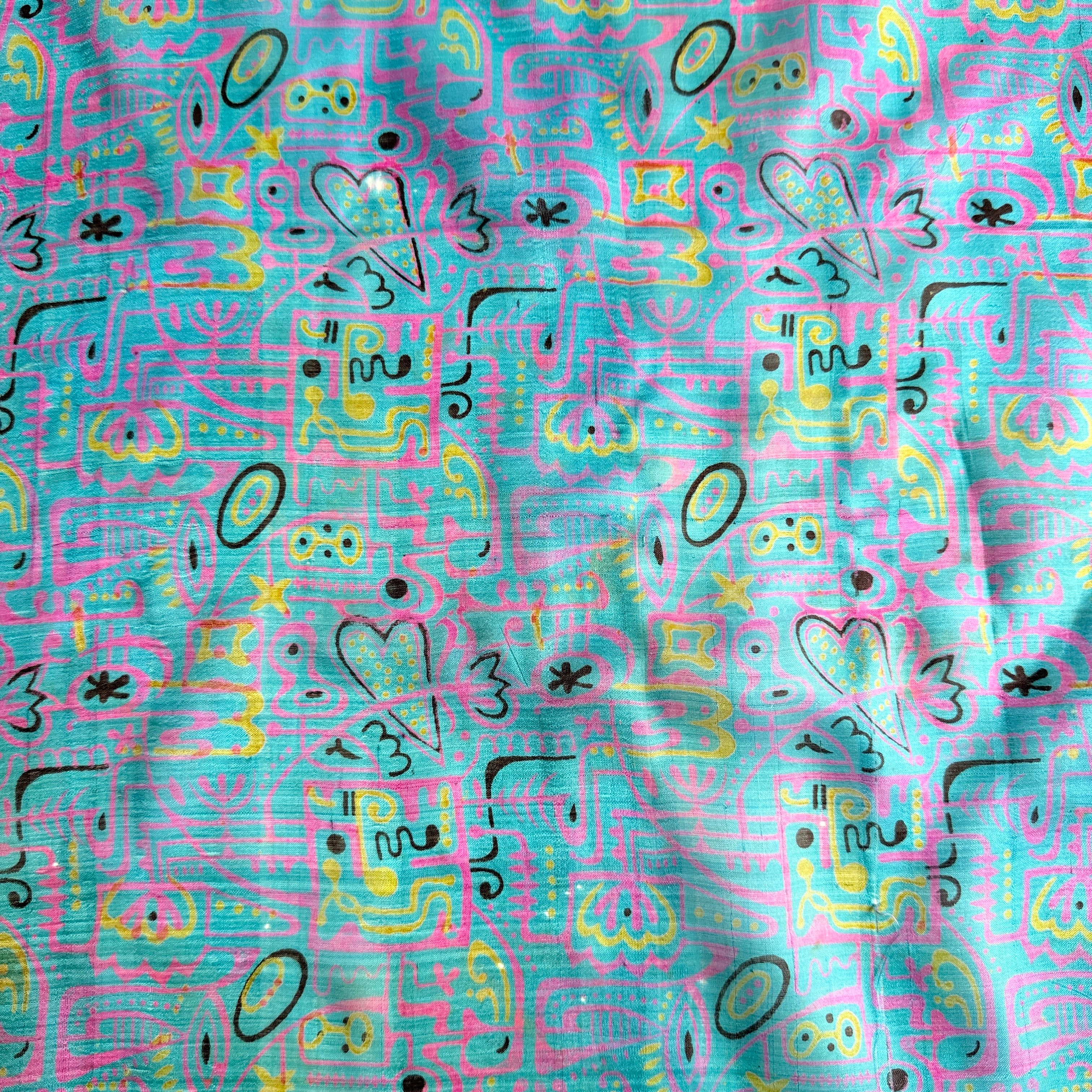 Vintage Silk scarf _M-8_