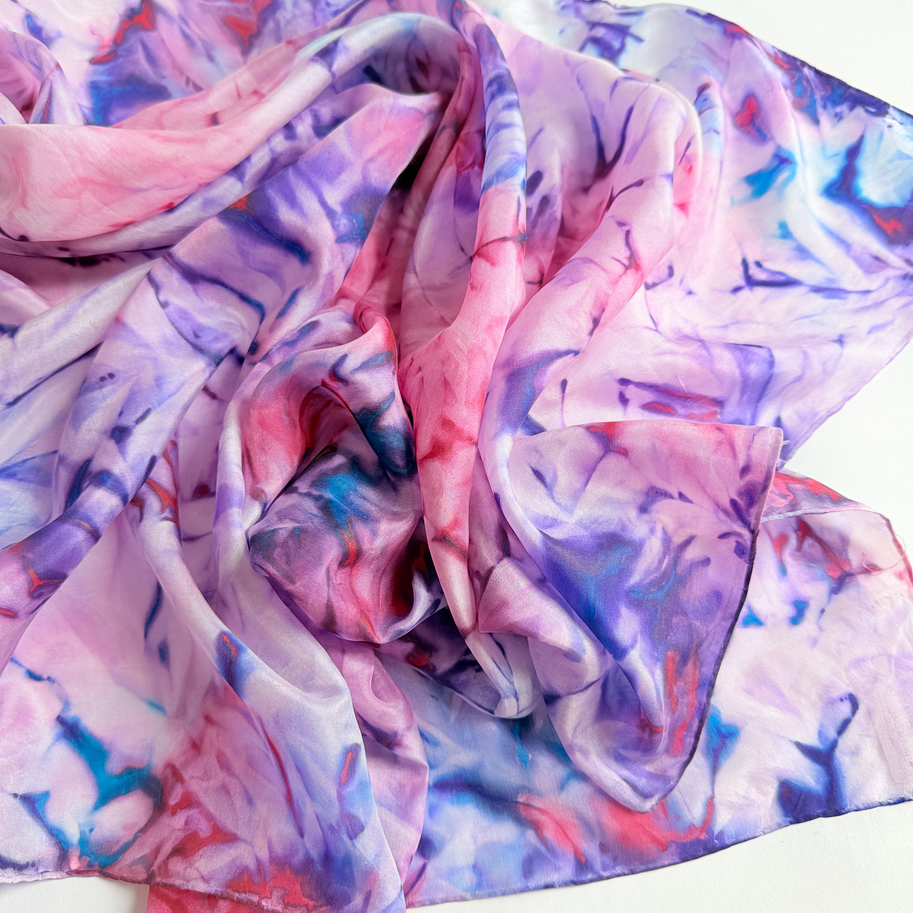 Vintage Silk scarf _L-10_