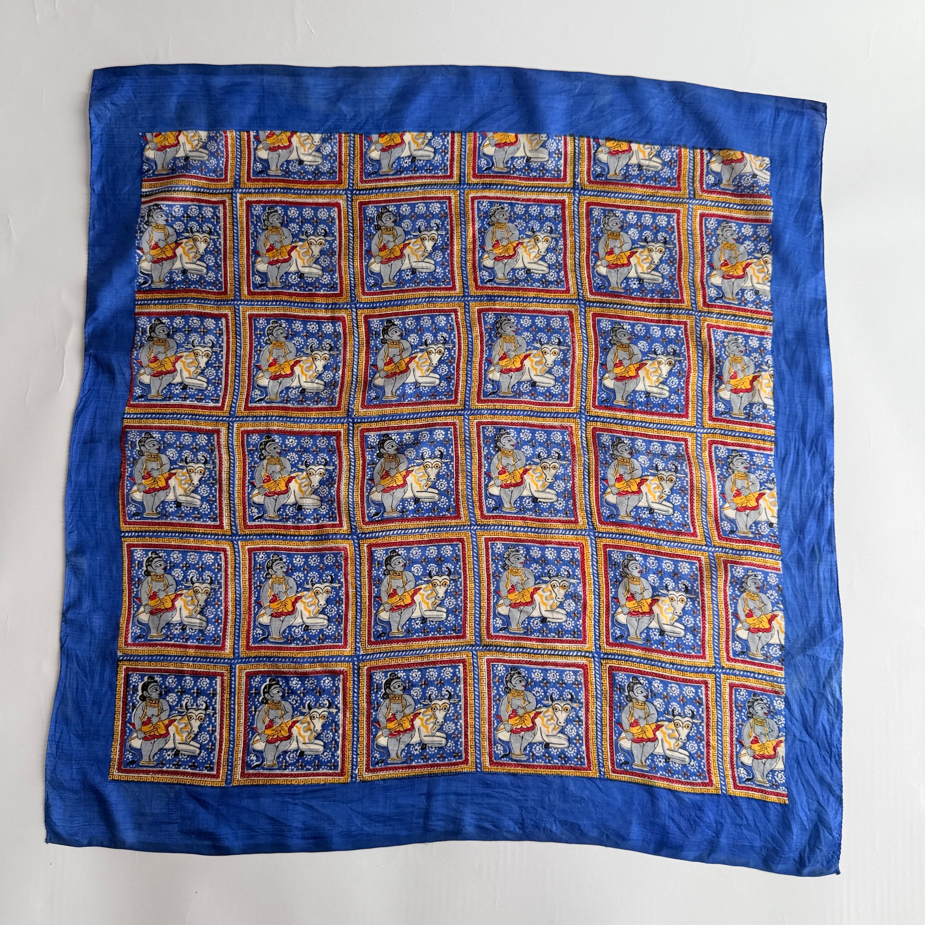 Vintage Silk scarf _M-21