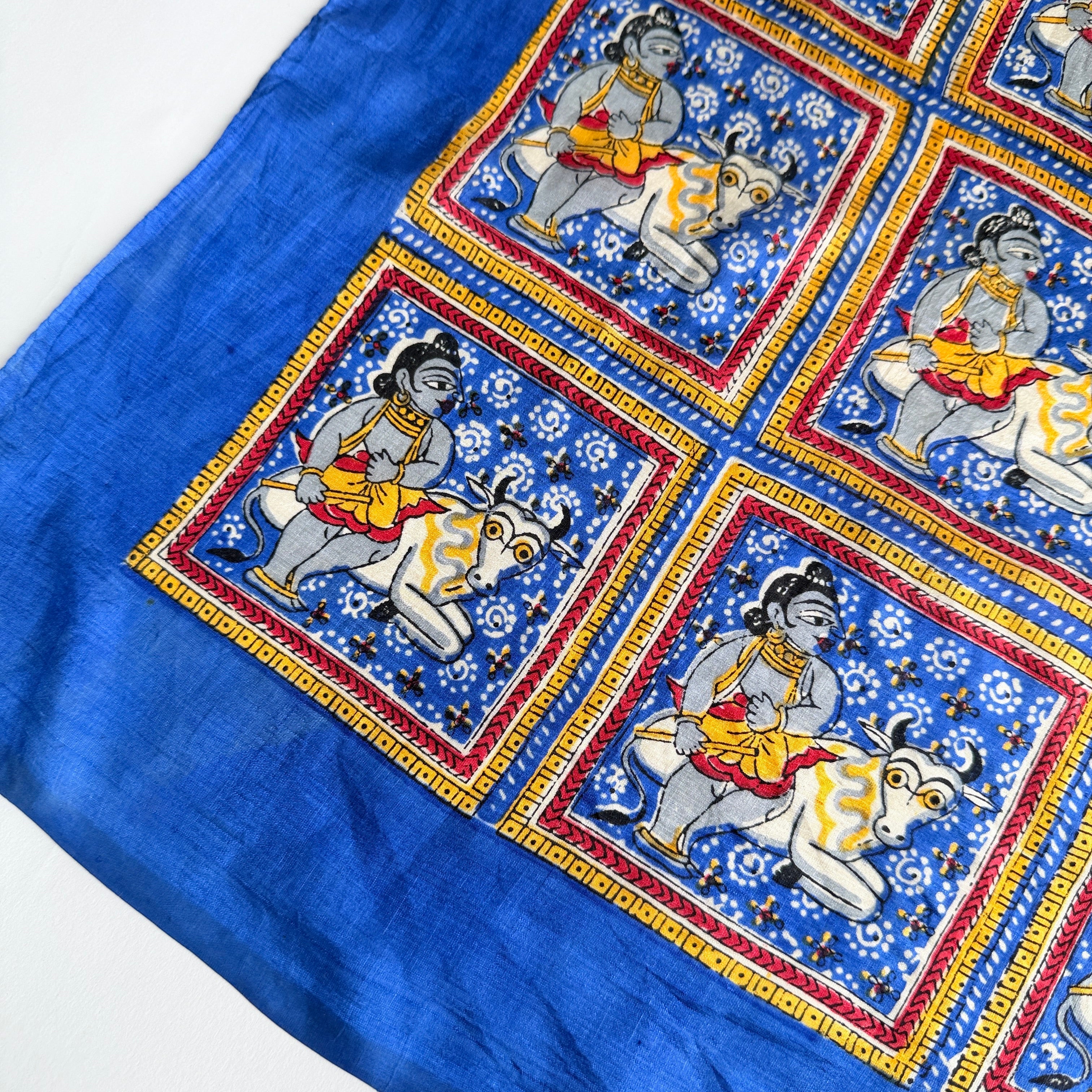 Vintage Silk scarf _M-21