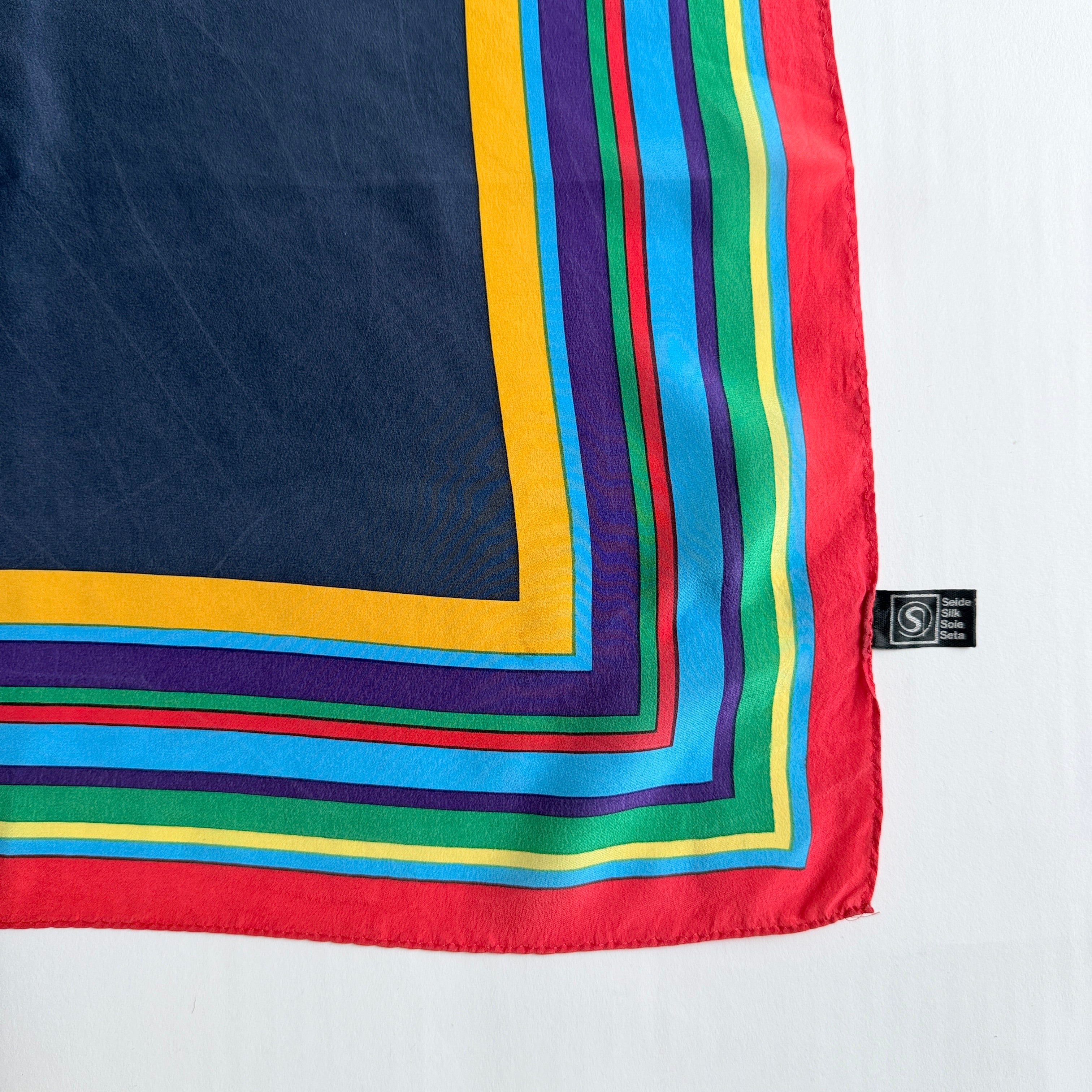 Vintage Silk scarf _M-18_