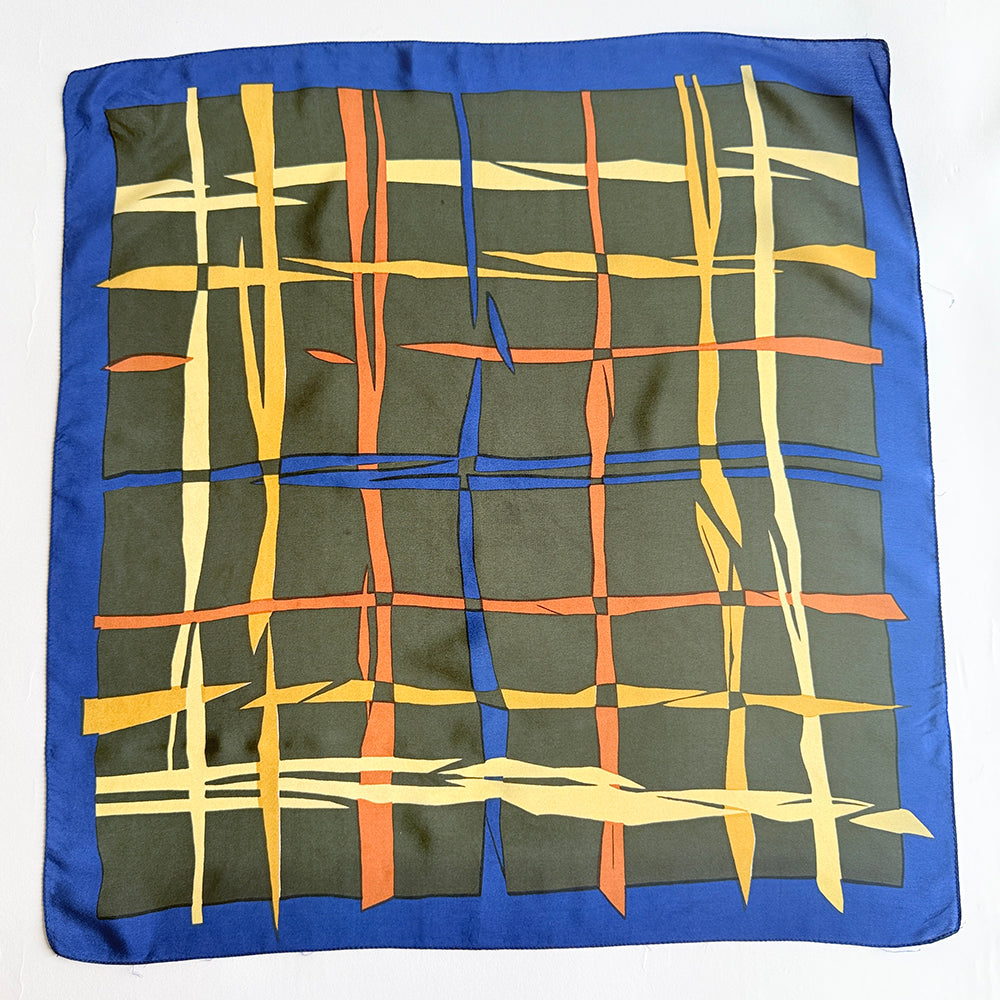 Vintage Silk scarf _S-33