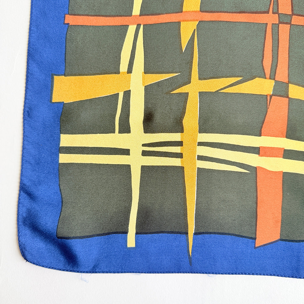 Vintage Silk scarf _S-33
