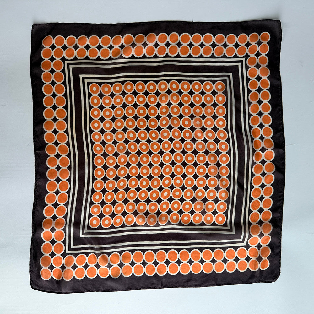 Vintage Silk scarf _S-32