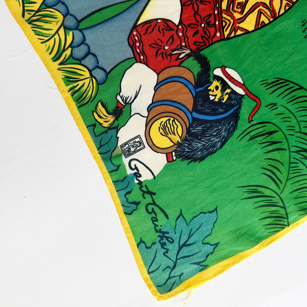 Vintage Silk scarf _S-31_