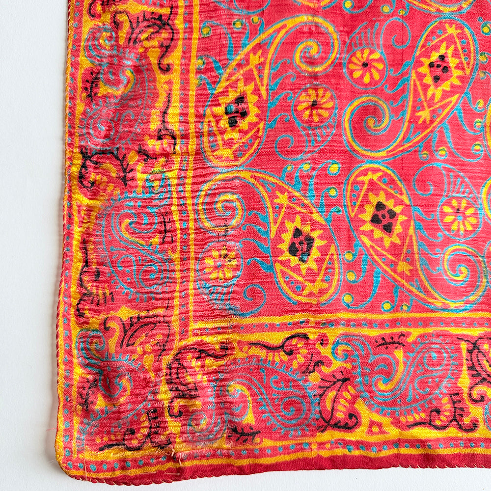 Vintage Silk scarf _S-30_
