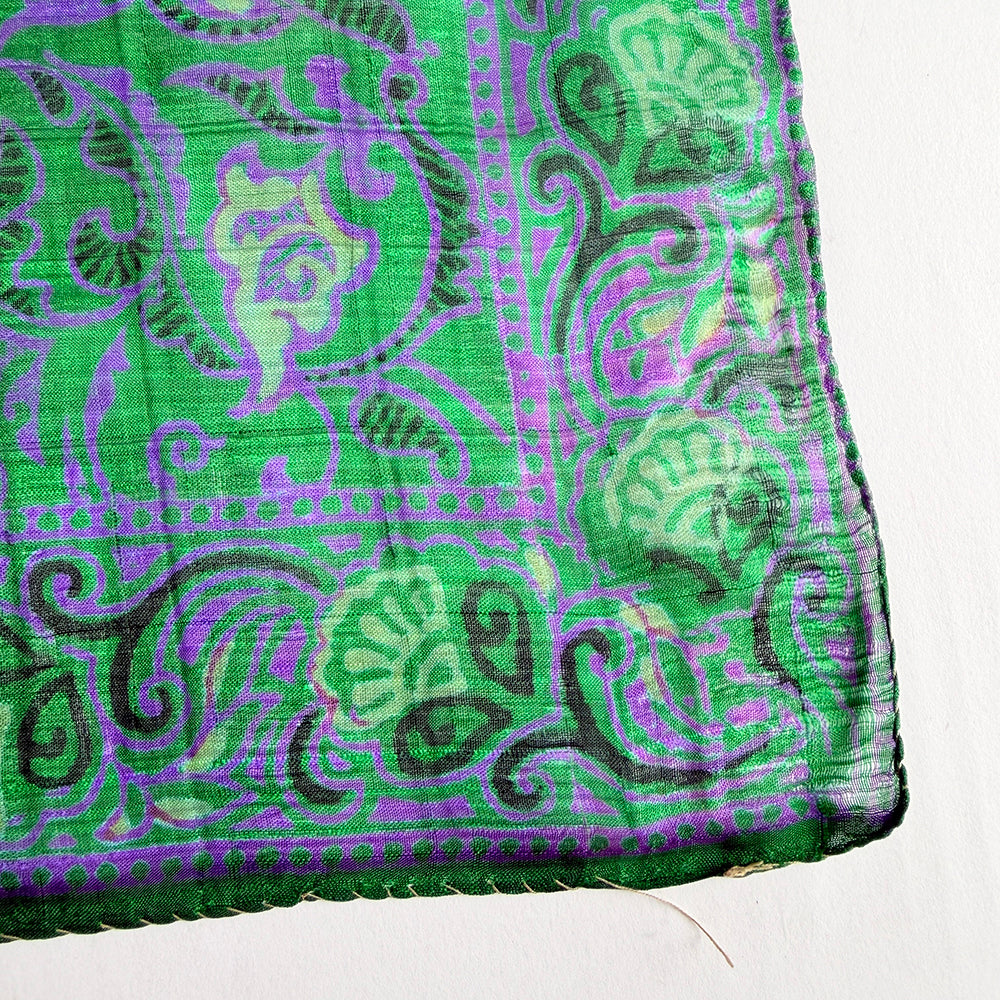 Vintage Silk scarf _S-29_