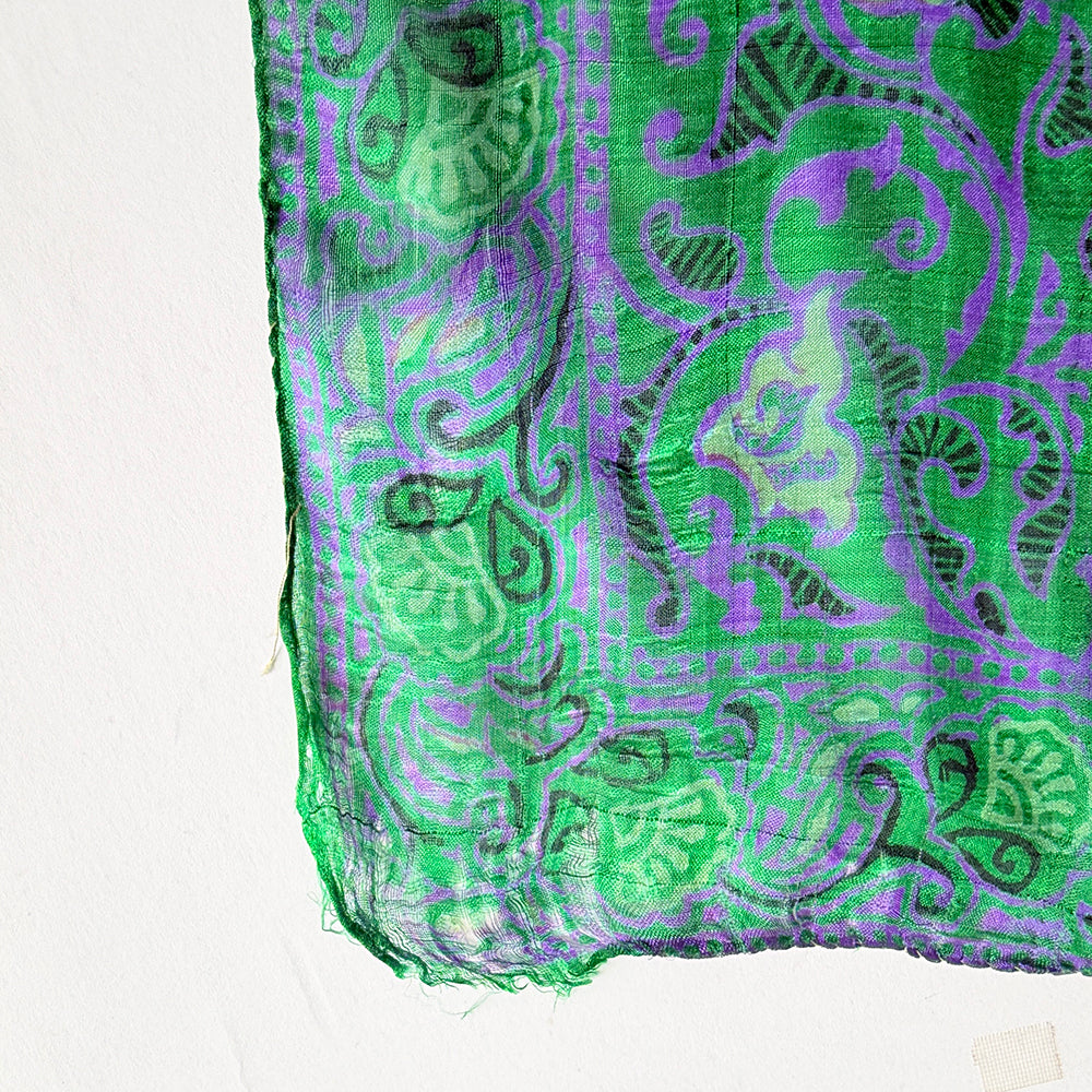 Vintage Silk scarf _S-29_