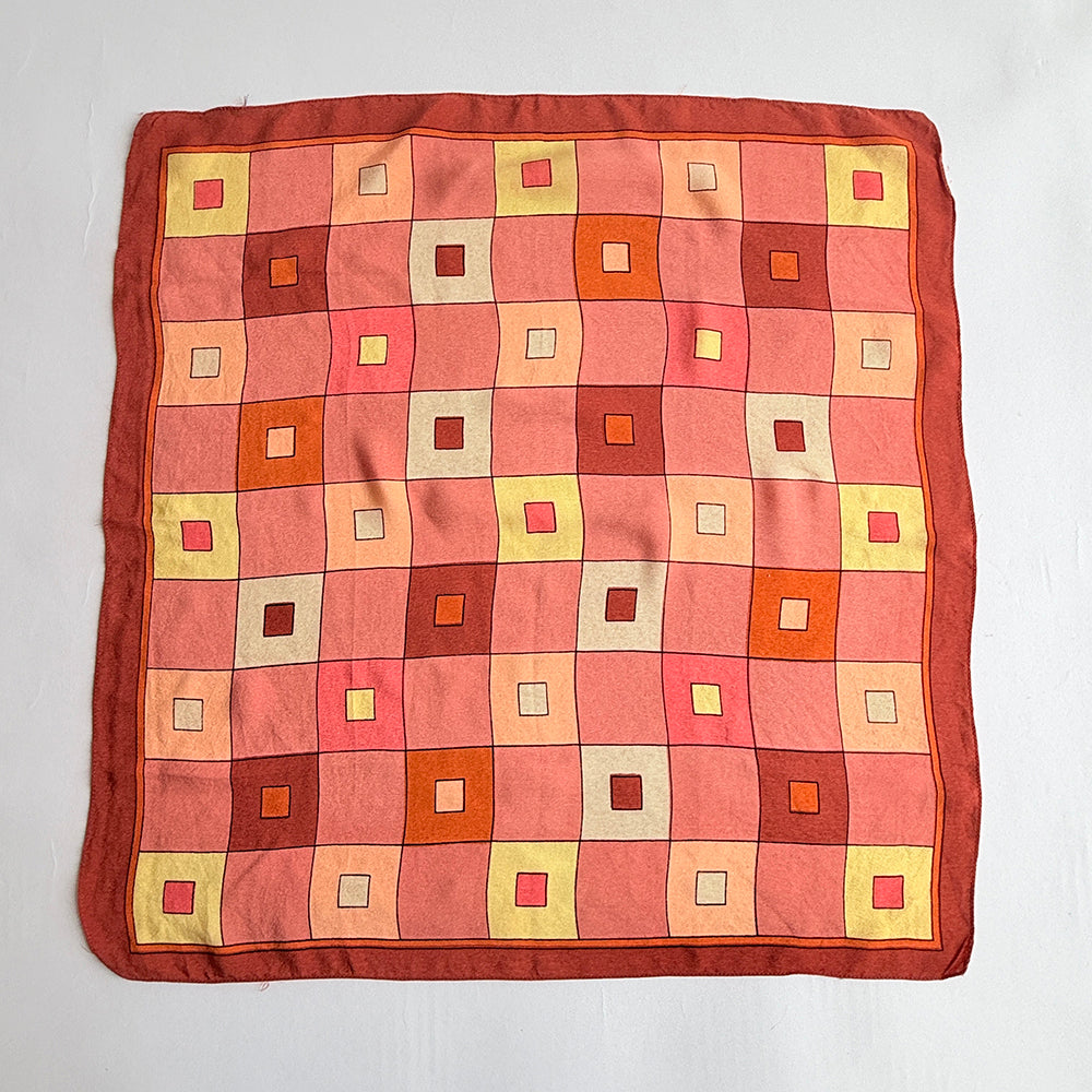 Vintage Silk scarf _S-21