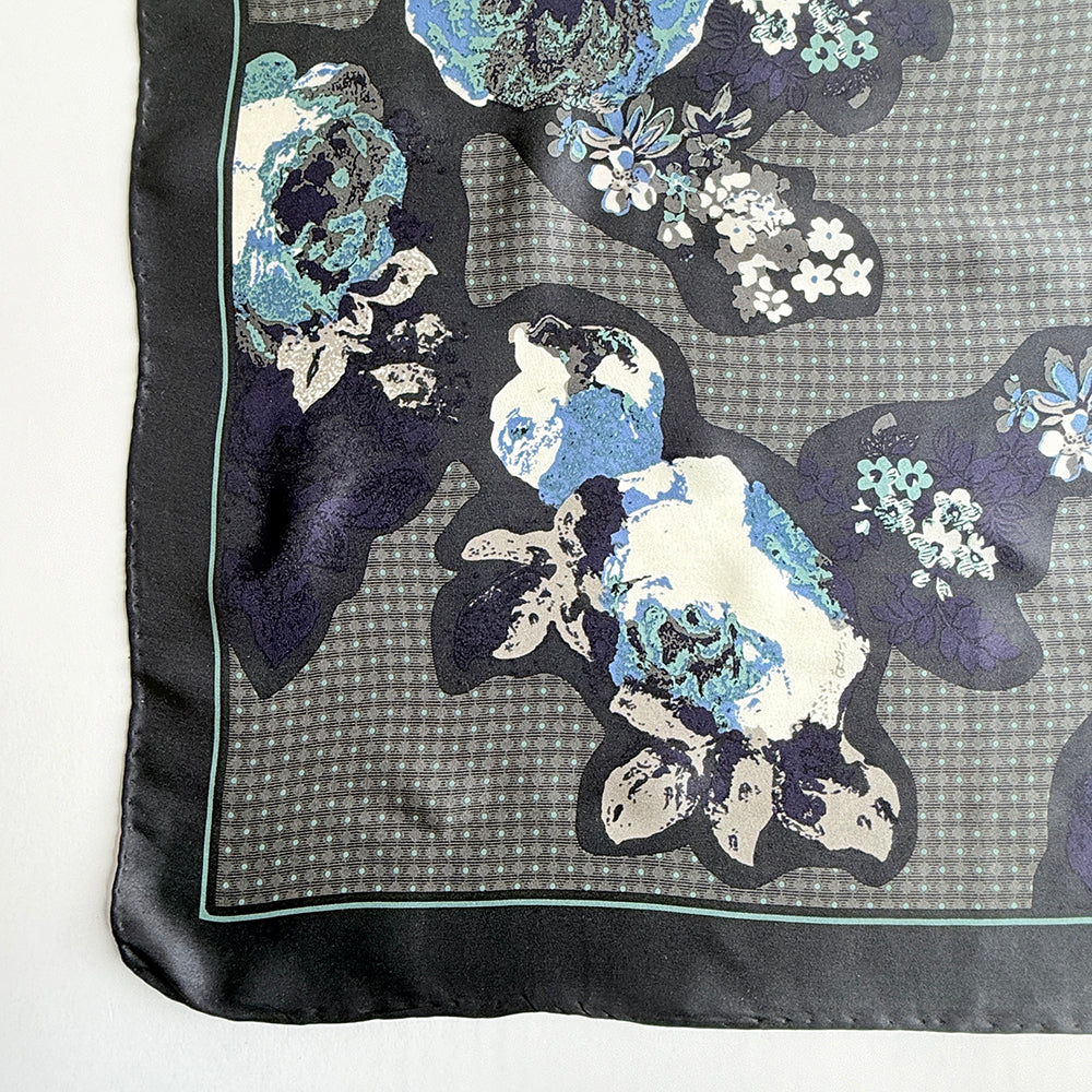 Vintage Silk scarf _S-25