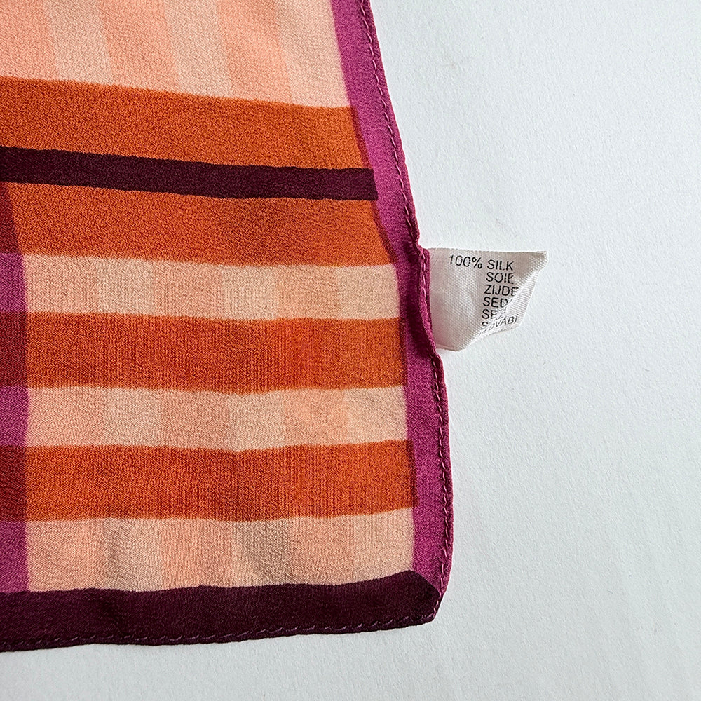 Vintage Silk scarf _S-35