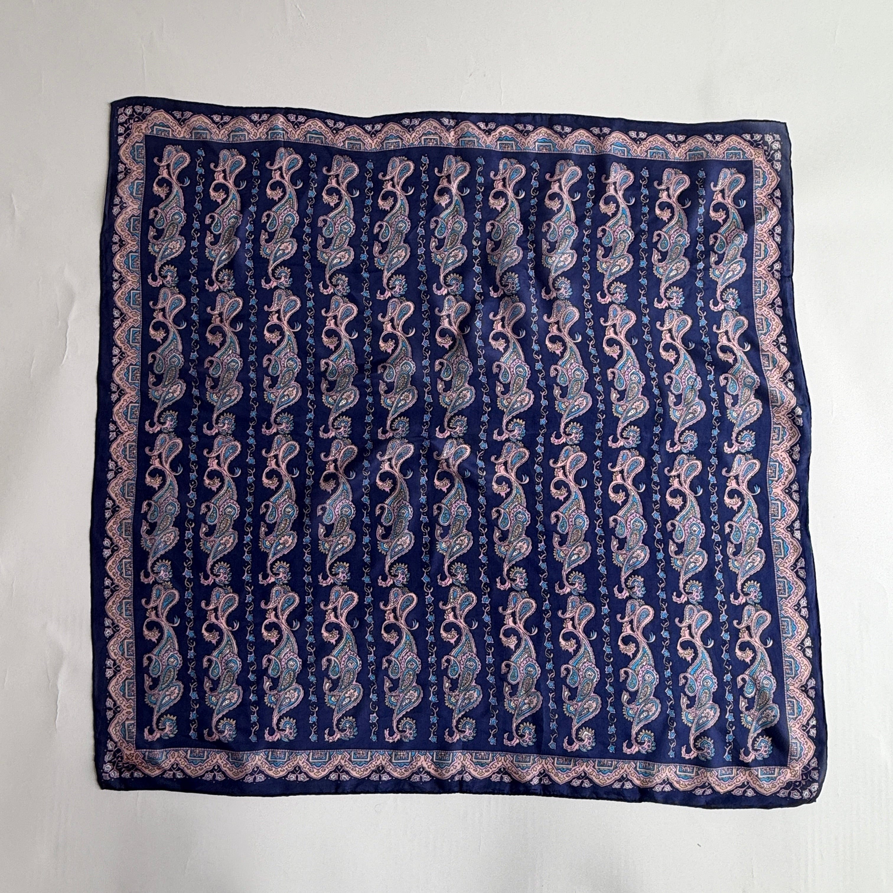 Vintage Silk scarf _M-35