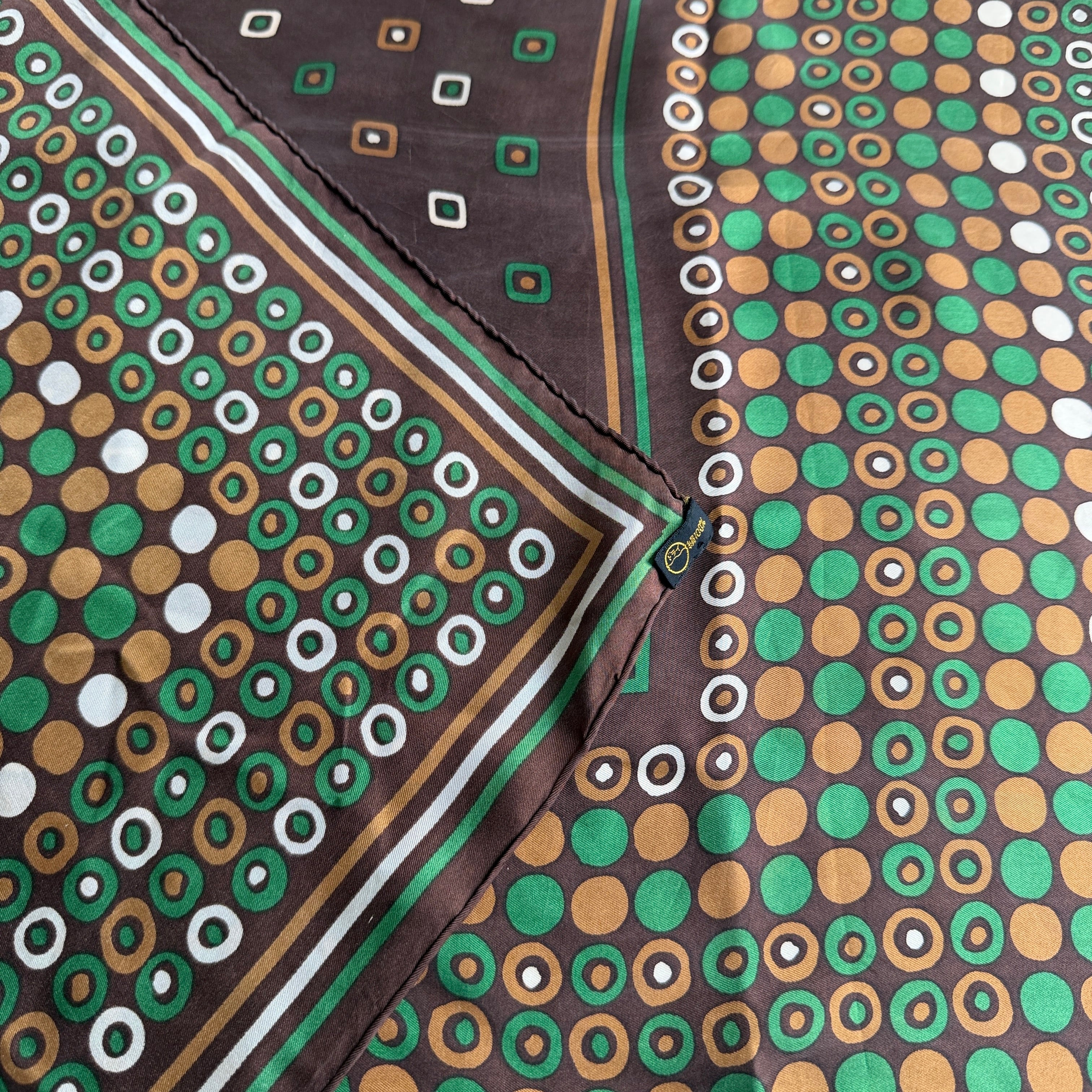 Vintage Silk scarf _M-24