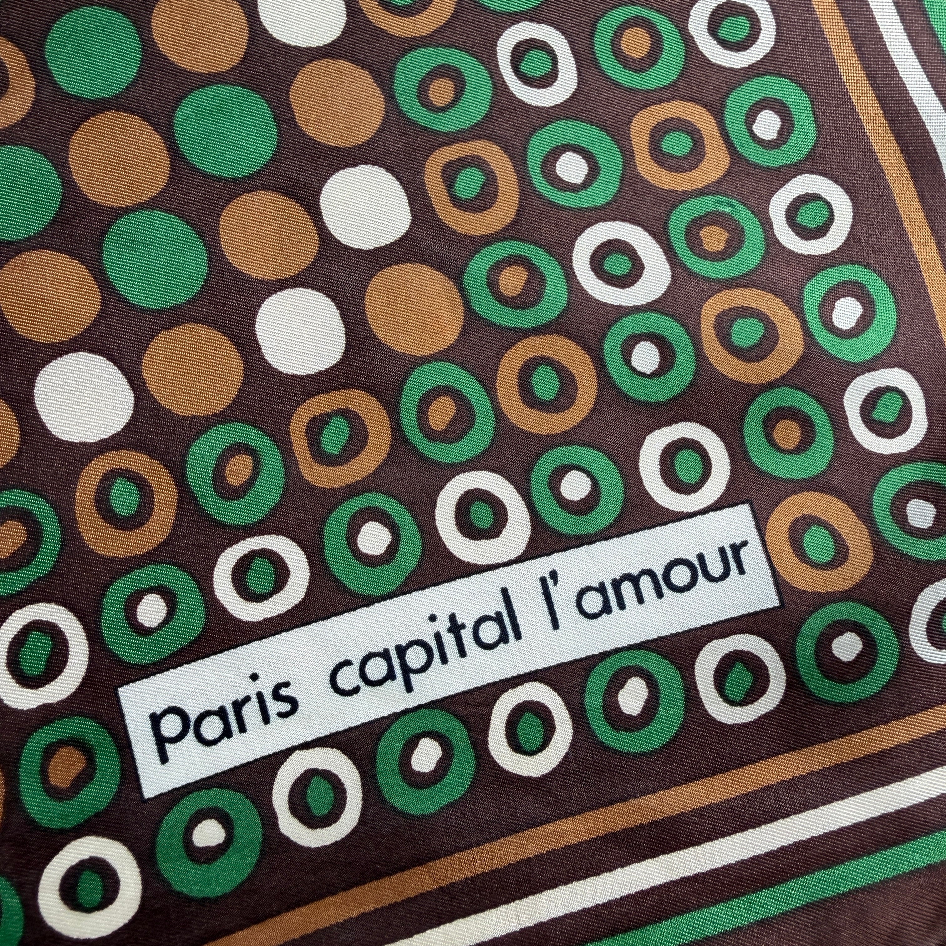Vintage Silk scarf _M-24