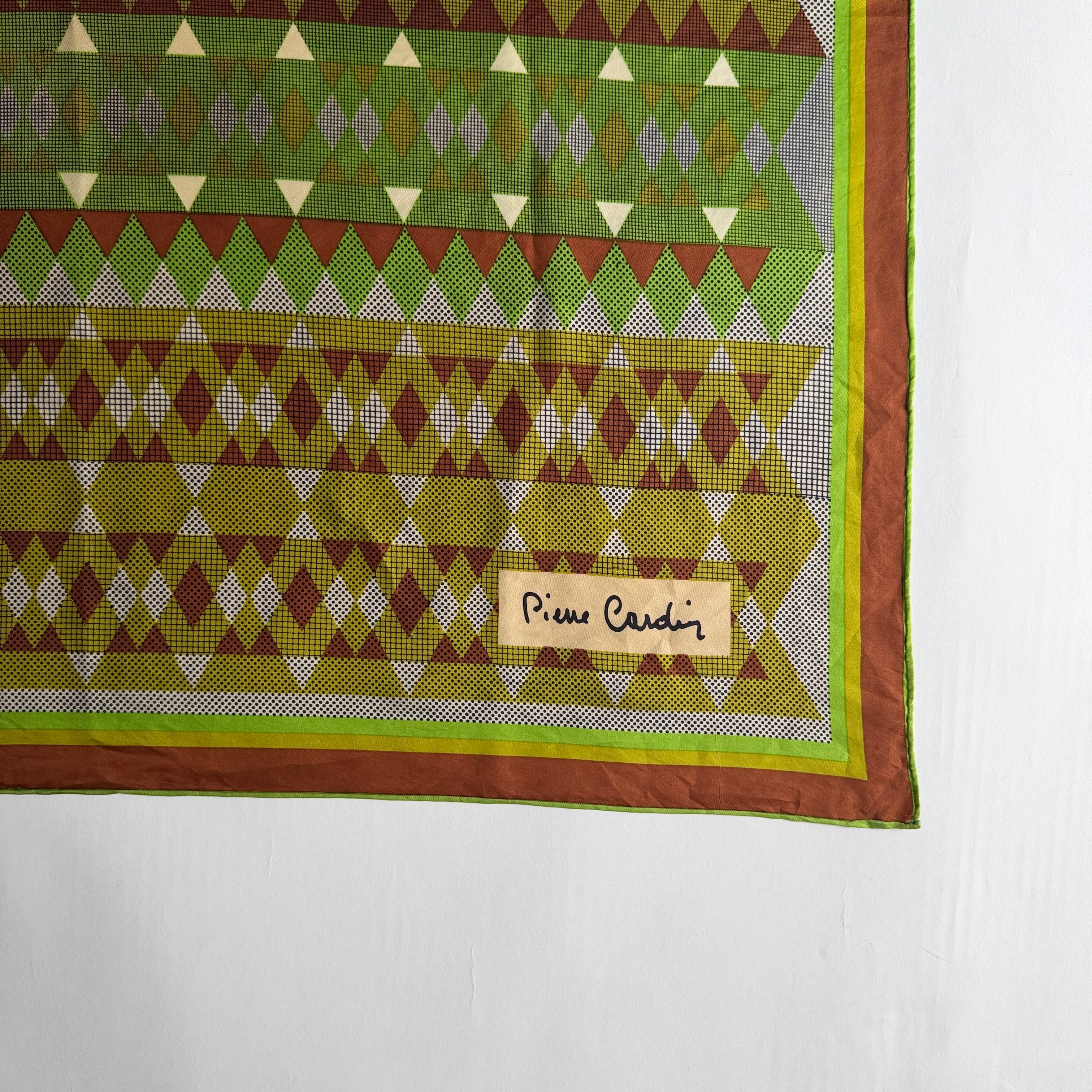 Vintage Silk scarf _M-9