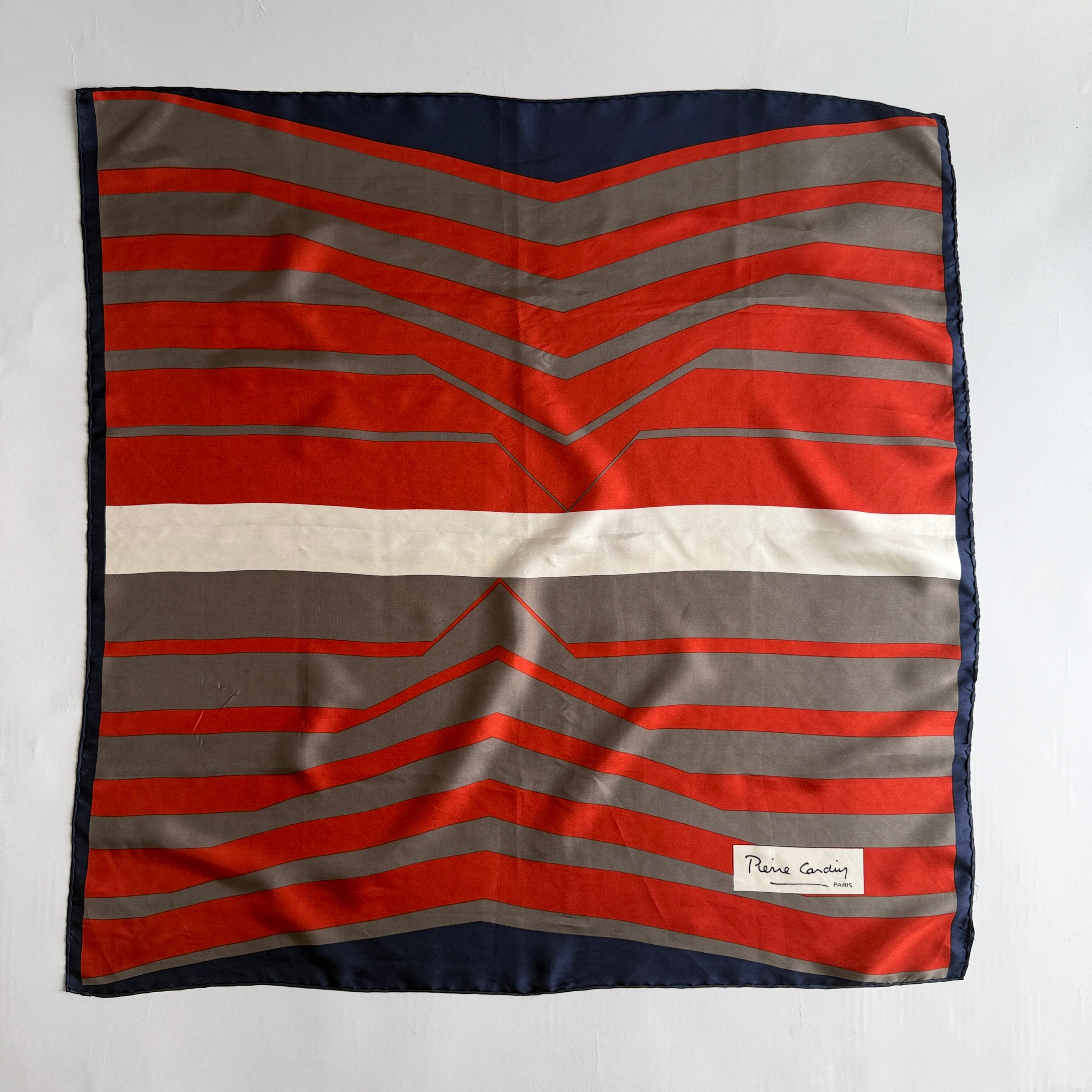 Vintage Silk scarf _M-16