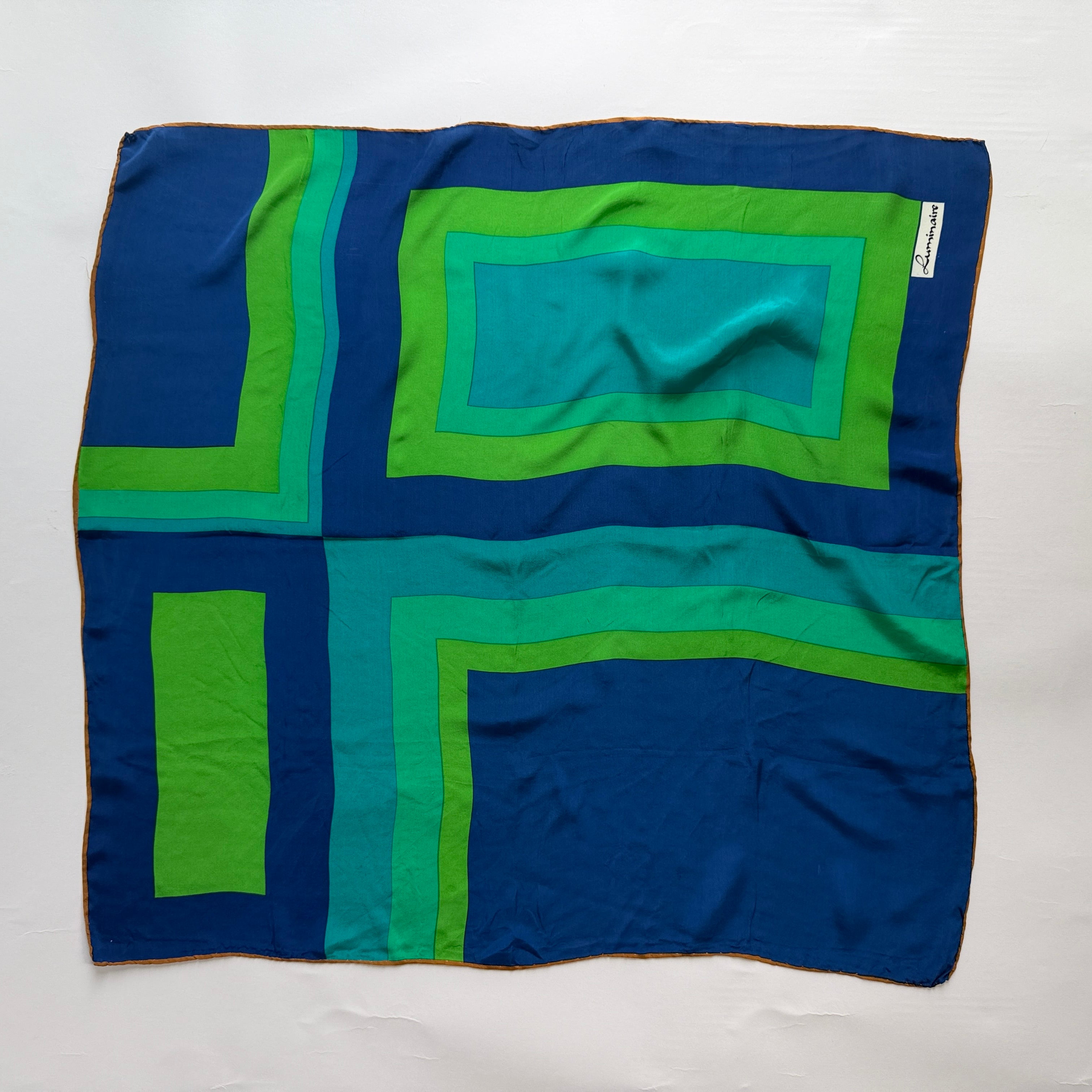 Vintage Silk scarf _M-30