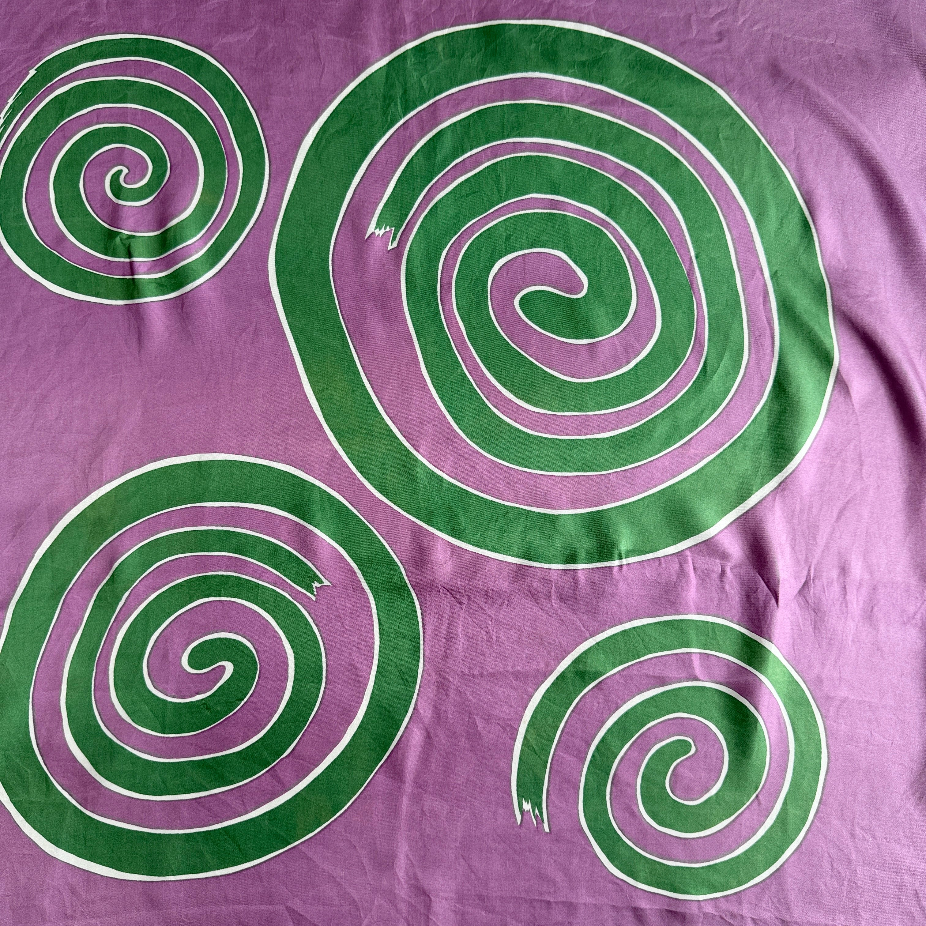 Vintage Silk scarf _M-7