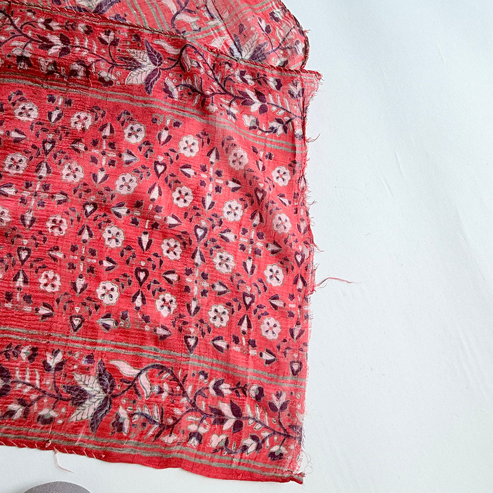 Vintage Silk scarf _変形_2_