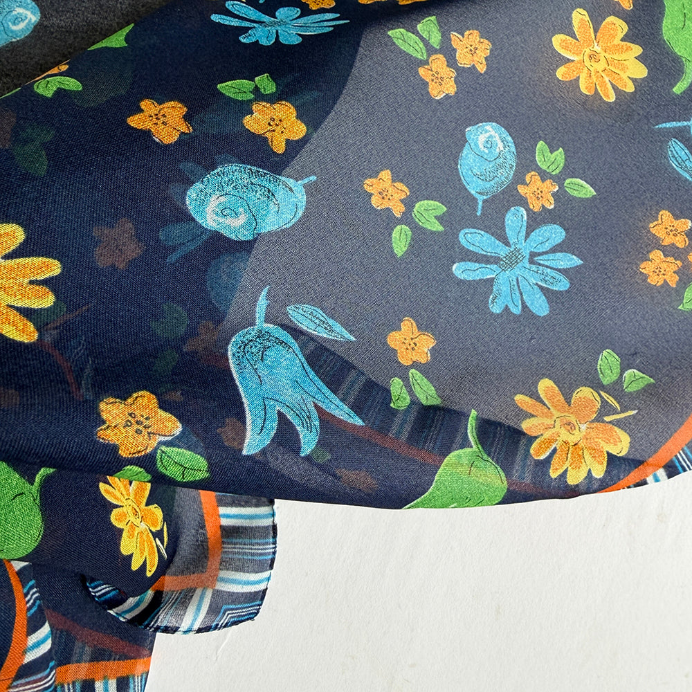 Vintage  scarf _S-15_