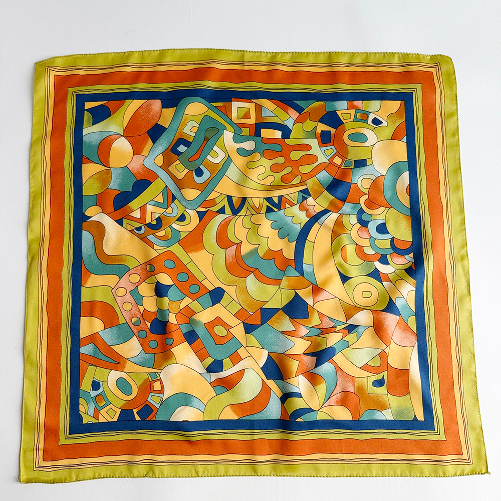 Vintage scarf _S-12_