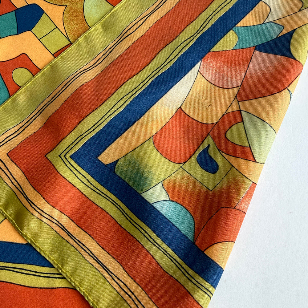 Vintage scarf _S-12_