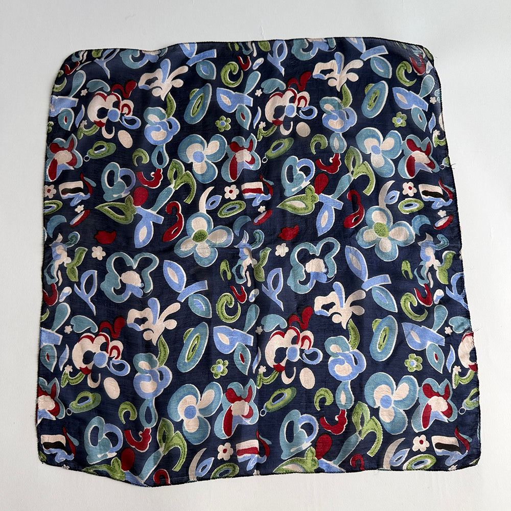 Vintage Silk scarf _S-10