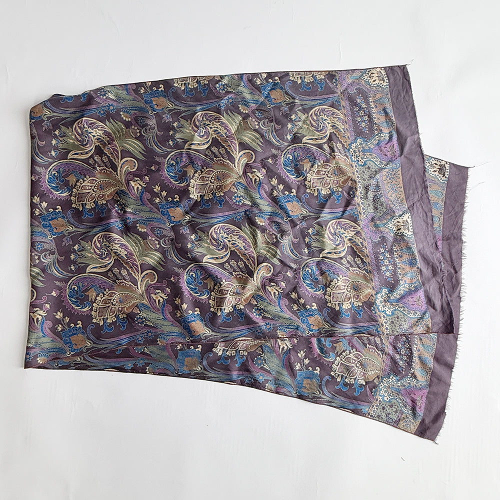 Vintage Silk scarf _変形_10