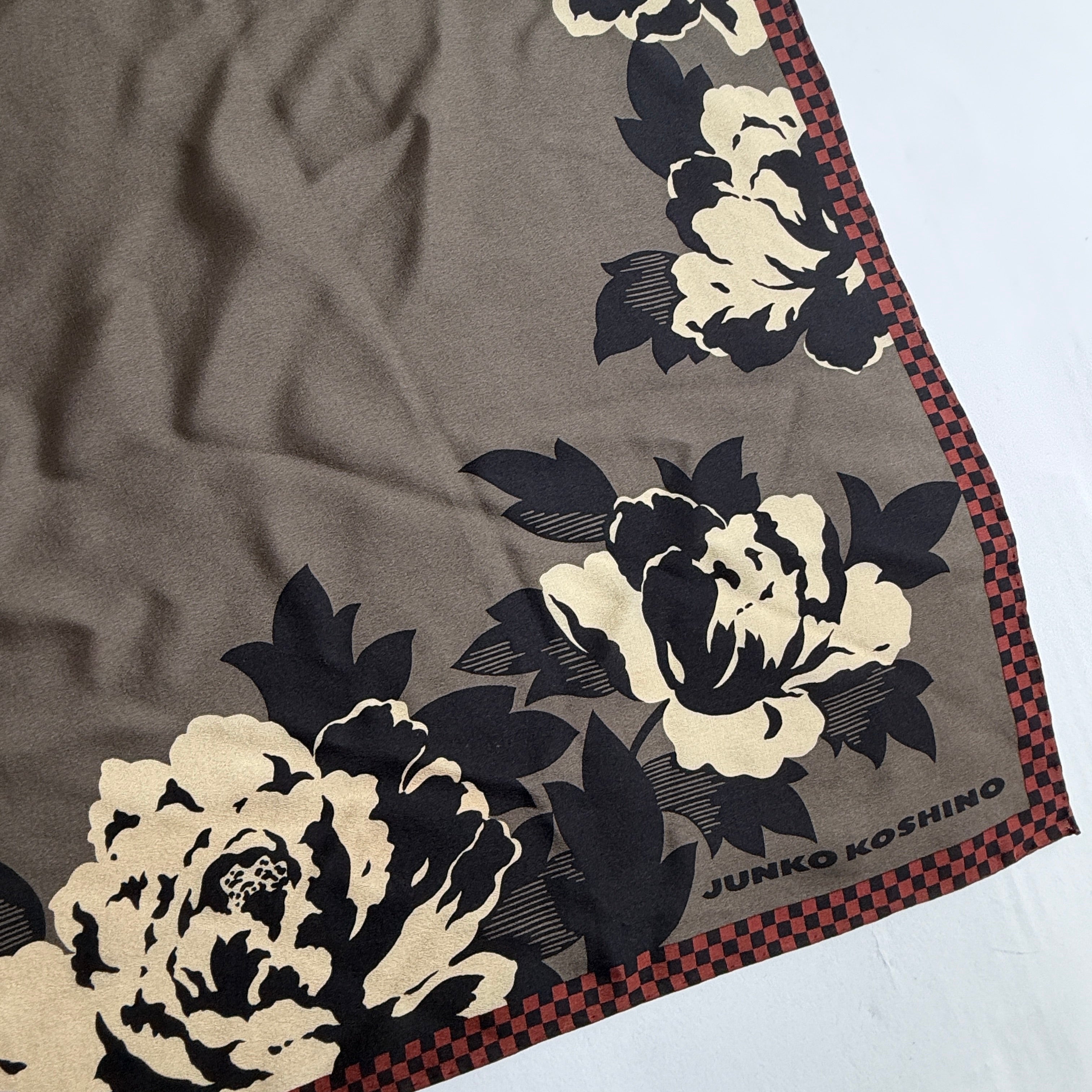 Vintage Silk scarf _M-12