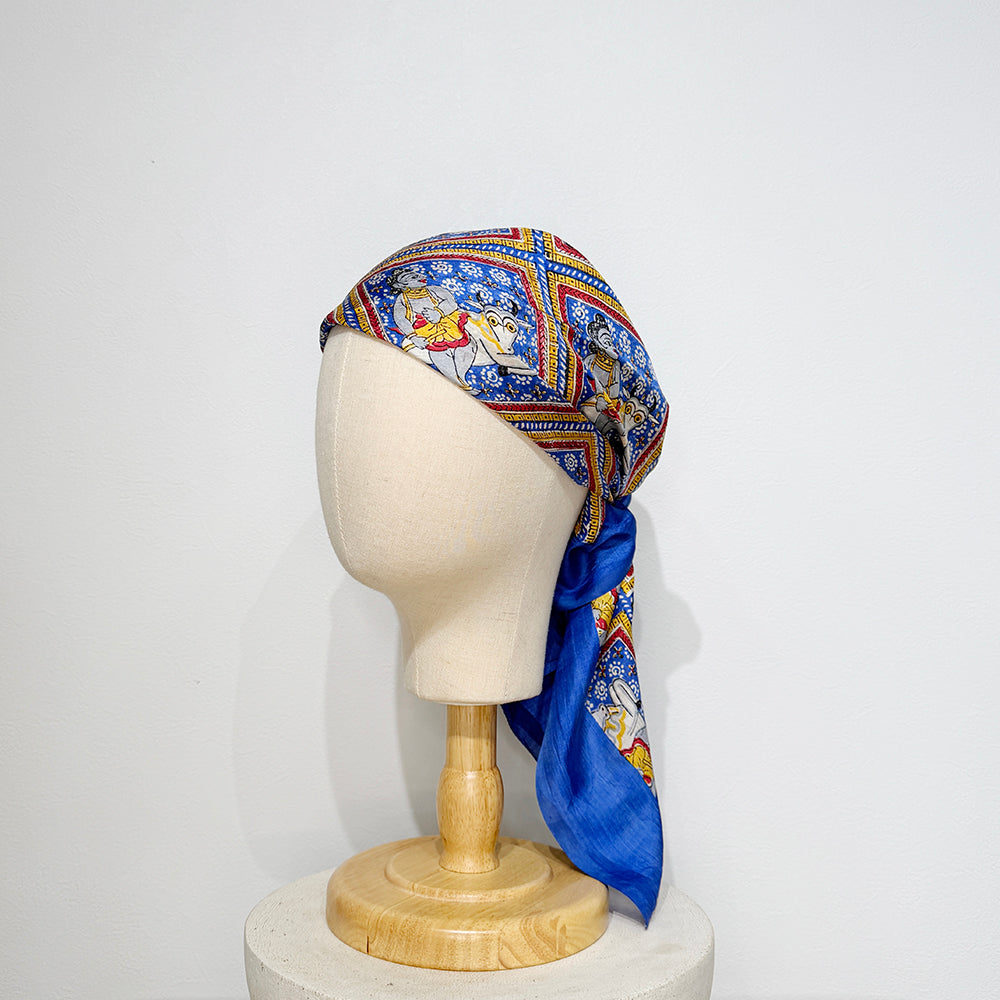 Vintage Silk scarf _M-21