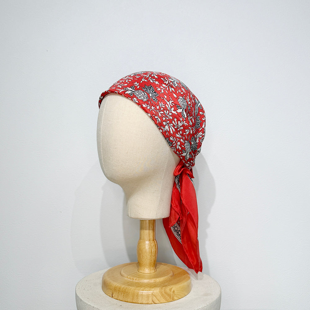 Vintage Silk scarf _M-31