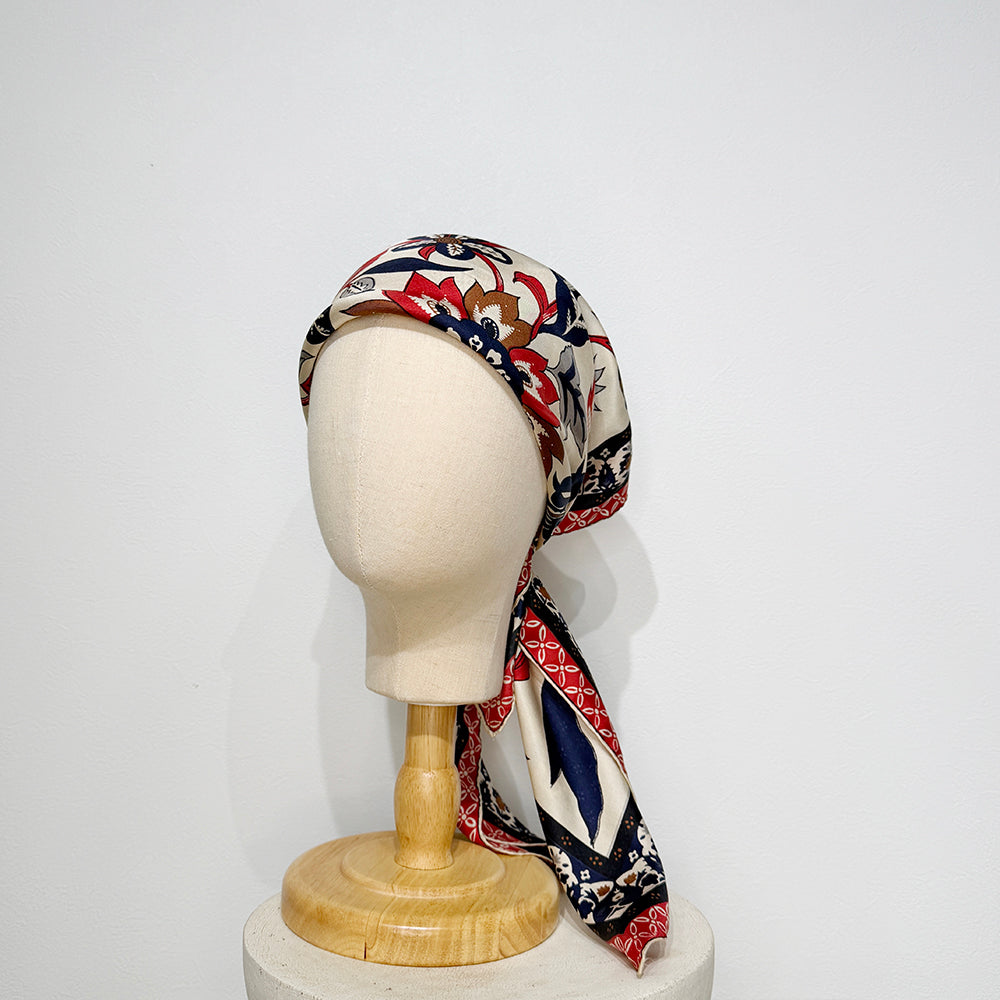 Vintage Silk scarf _M-13