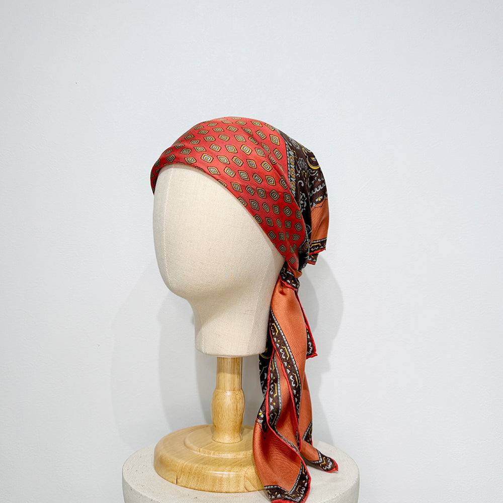 Vintage Silk scarf _M-14