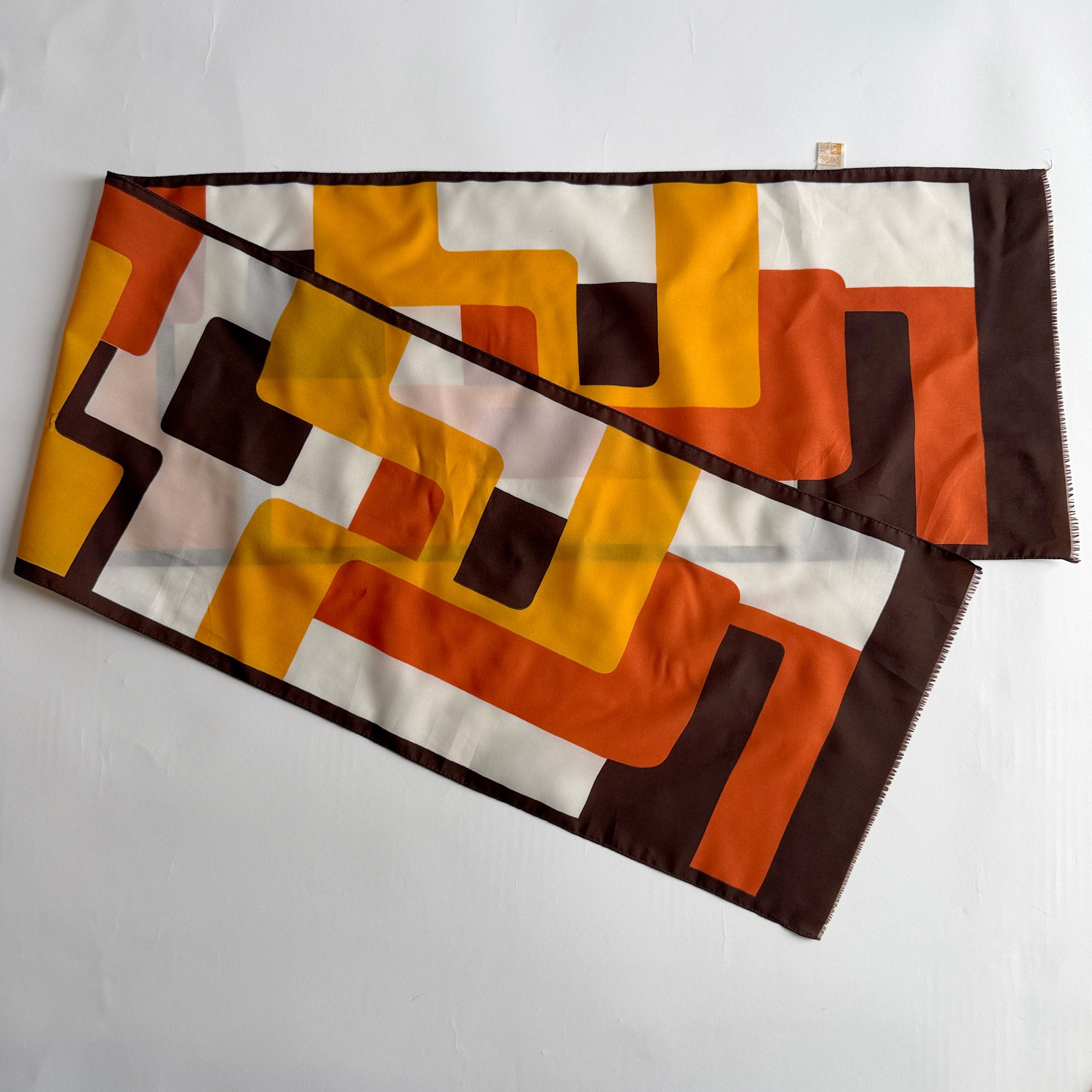 Vintage scarf _変形_12