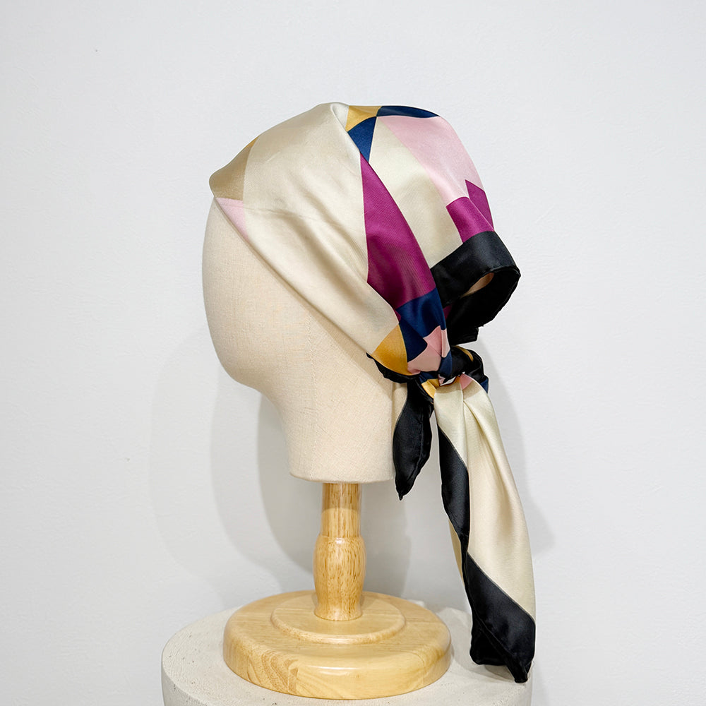 Vintage Silk scarf _M-4