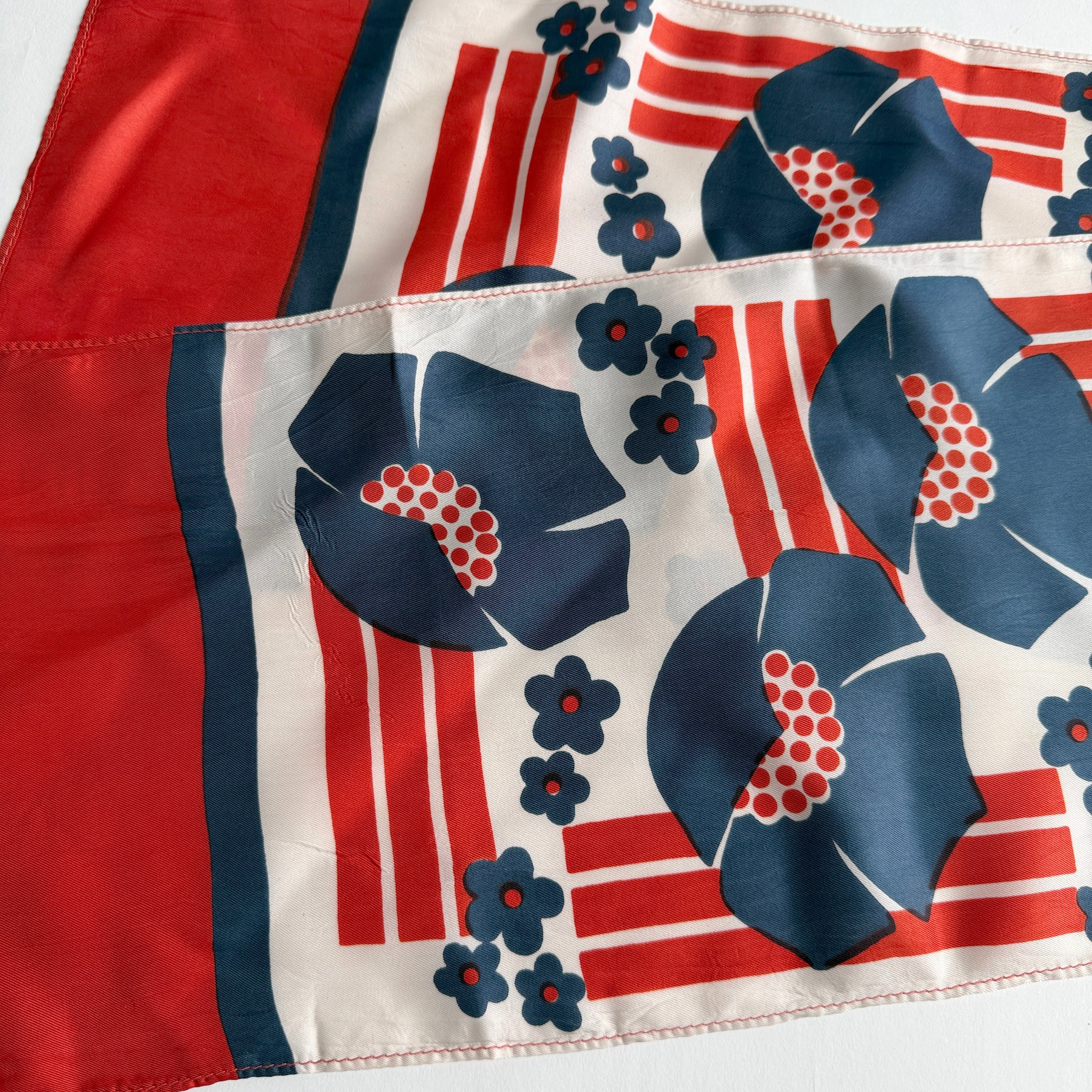 Vintage scarf _変形_13