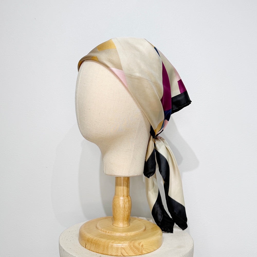 Vintage Silk scarf _M-4