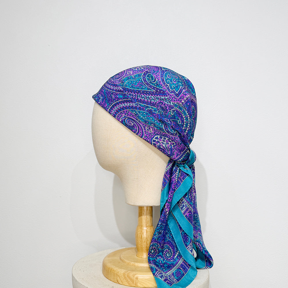 Vintage Silk scarf _M-23_