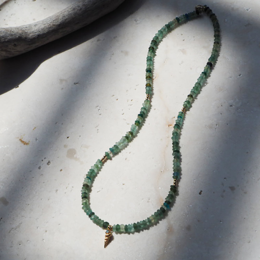 【受注】Seaglass Beads Necklace