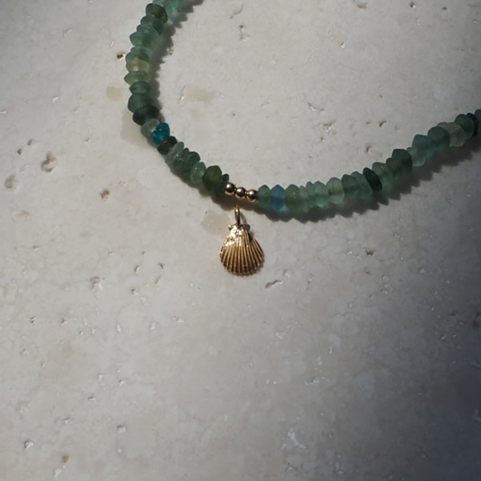 【受注】Seaglass Beads Necklace