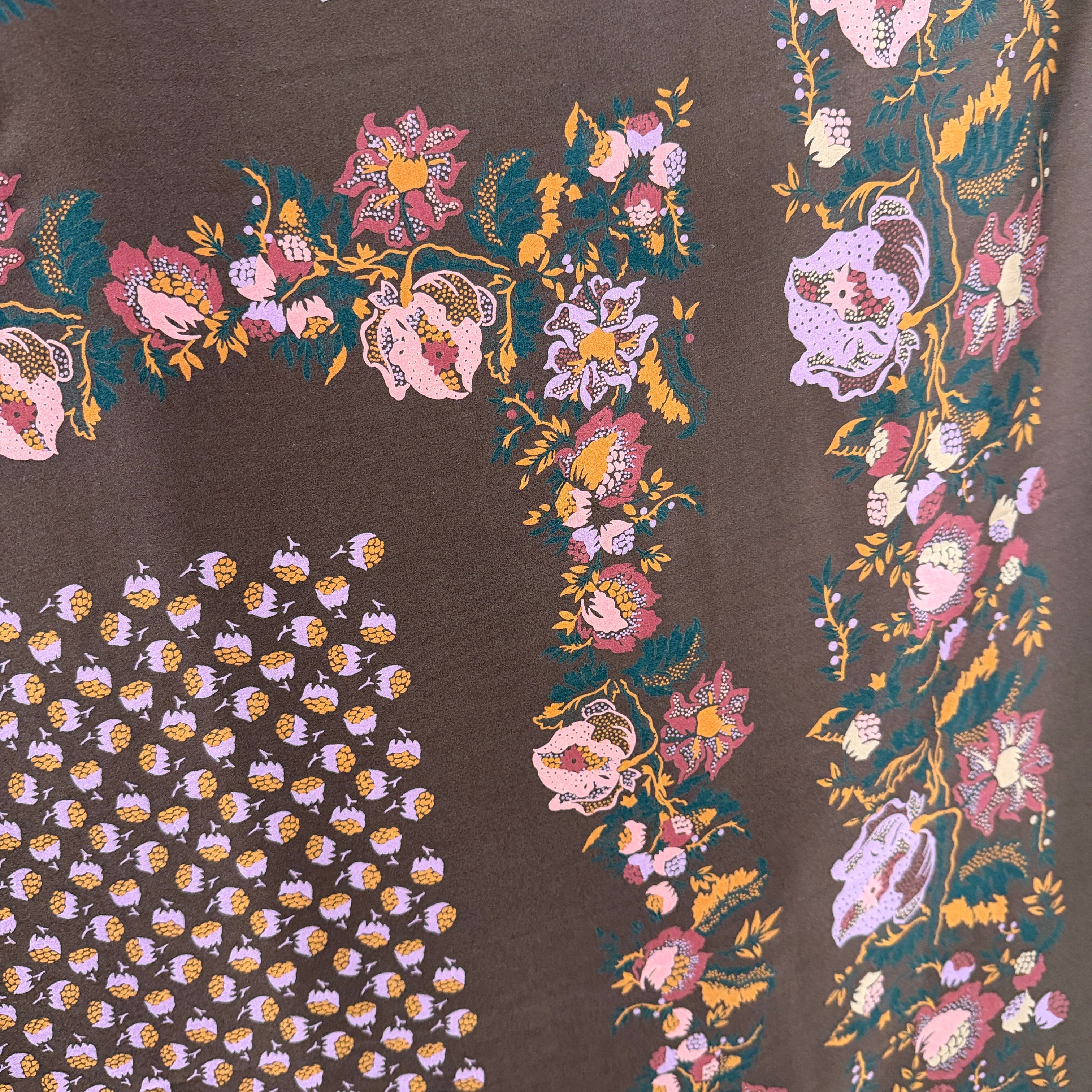 Vintage Silk scarf _XL_2