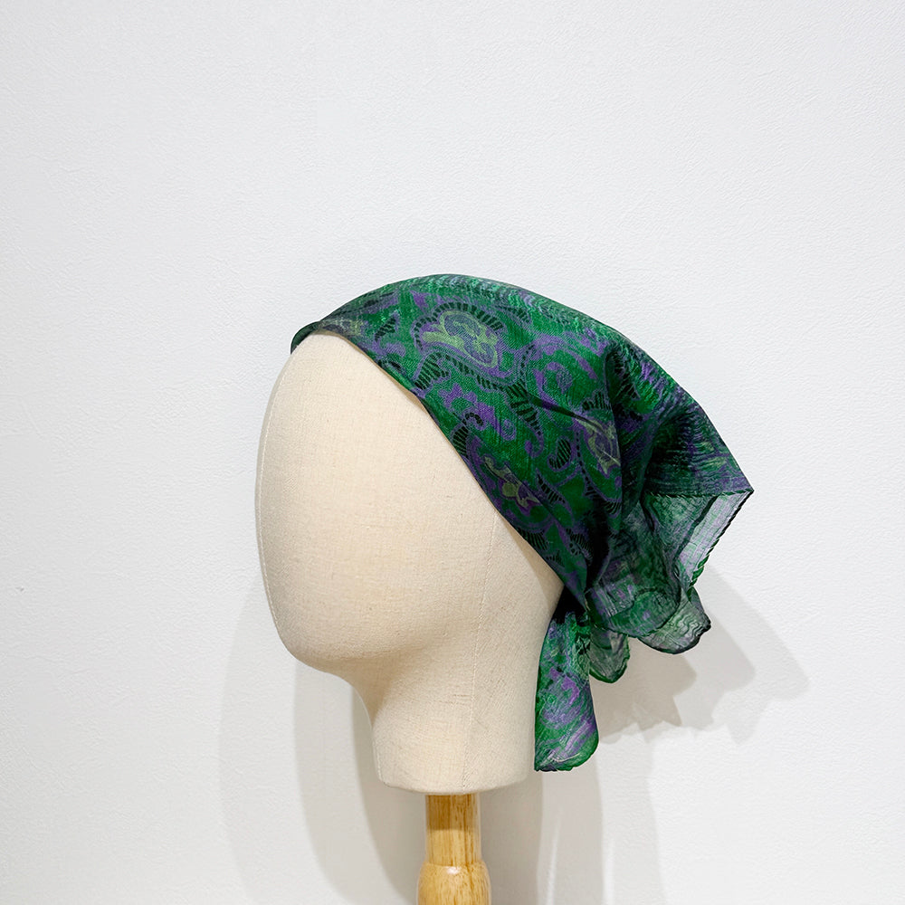 Vintage Silk scarf _S-29_