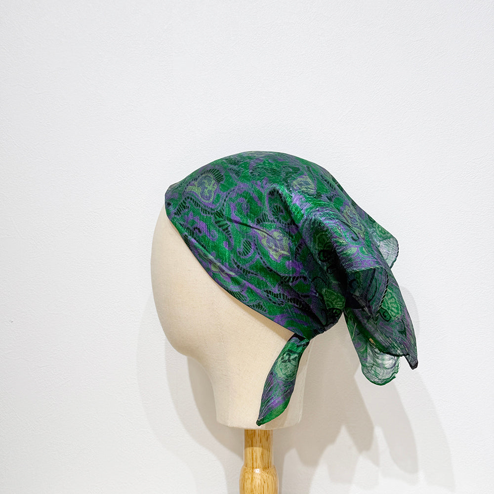 Vintage Silk scarf _S-29_