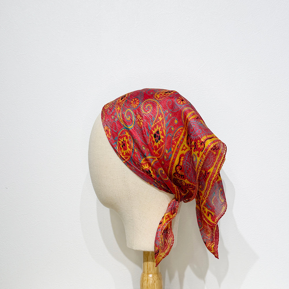 Vintage Silk scarf _S-30_